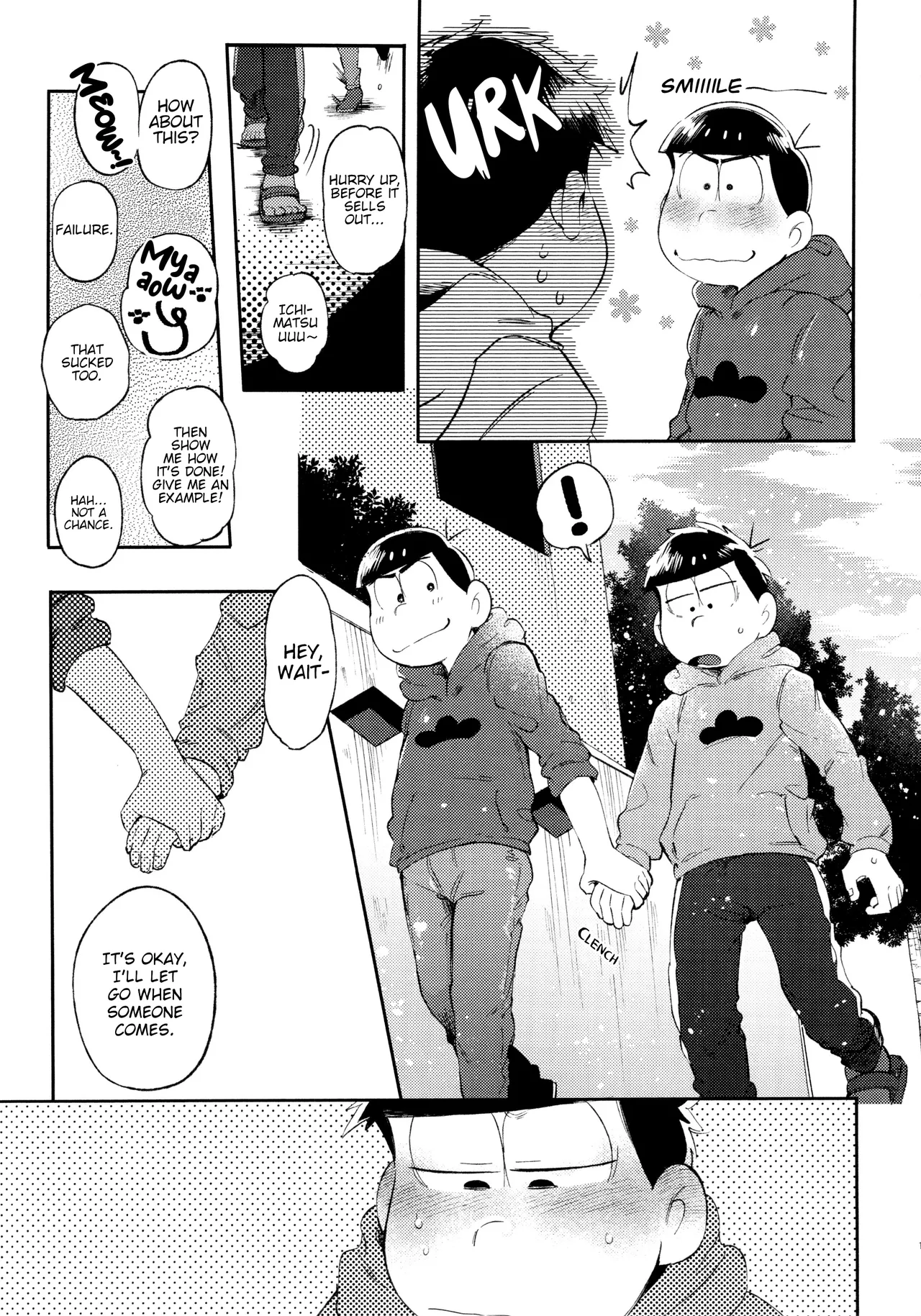 Momoiro netsu tsuki sōshūhen sairoku page 159 featuring karamatsu matsuno osomatsu-san parody - rough translation kissing hentai manga - read online free