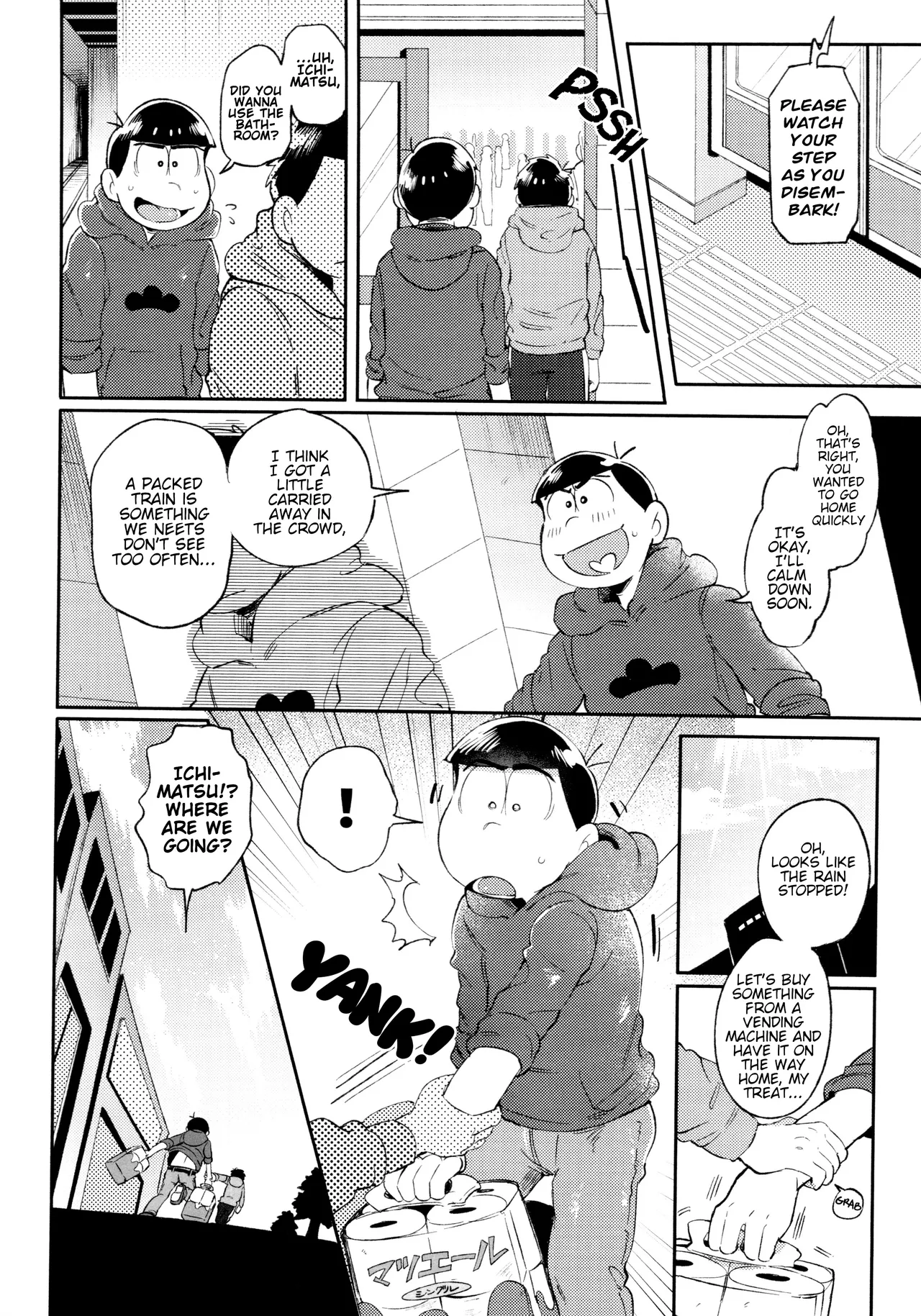 Momoiro netsu tsuki sōshūhen sairoku page 170 featuring karamatsu matsuno osomatsu-san parody - rough translation kissing hentai manga - read online free