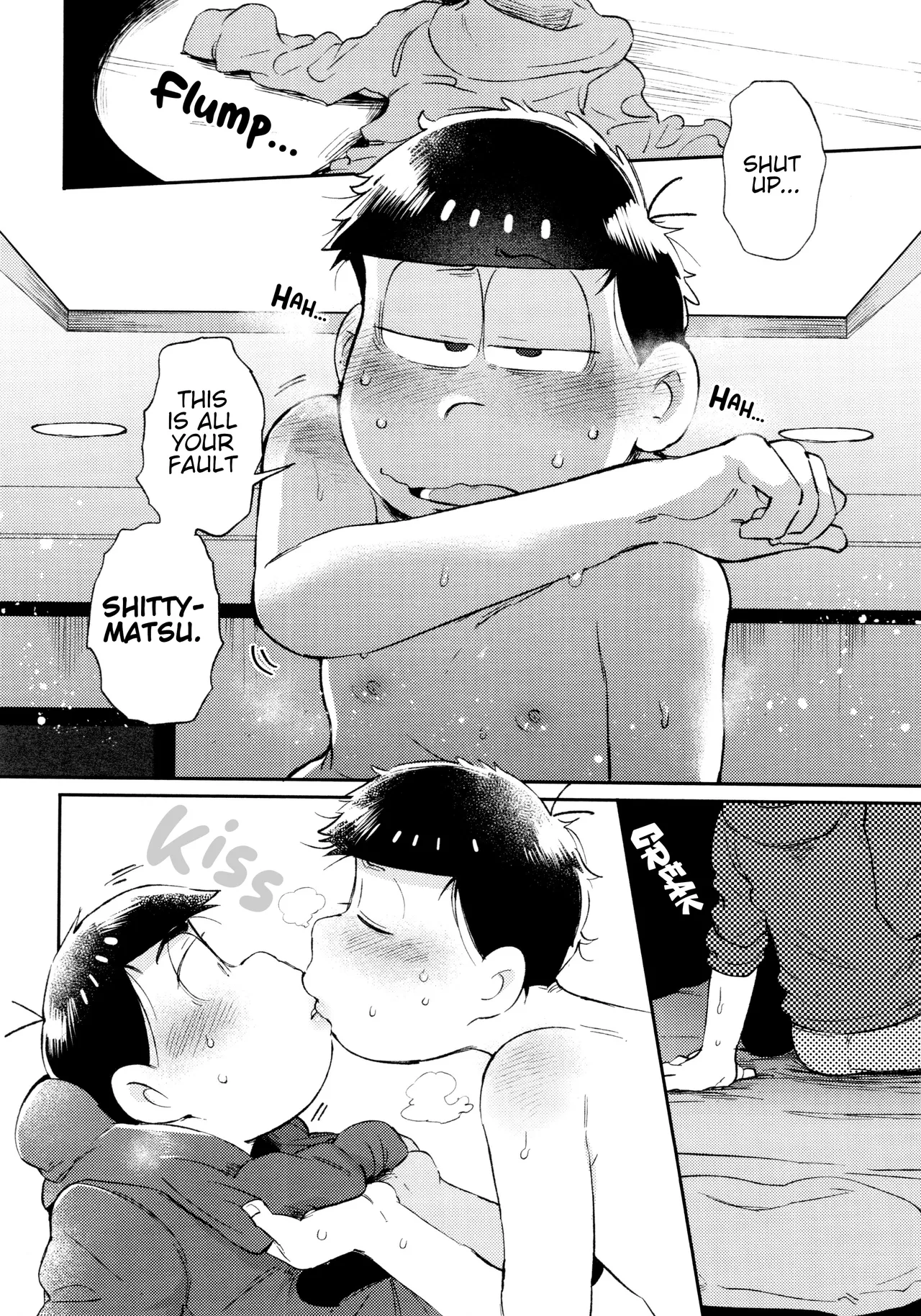 Momoiro netsu tsuki sōshūhen sairoku page 172 featuring karamatsu matsuno osomatsu-san parody - rough translation kissing hentai manga - read online free
