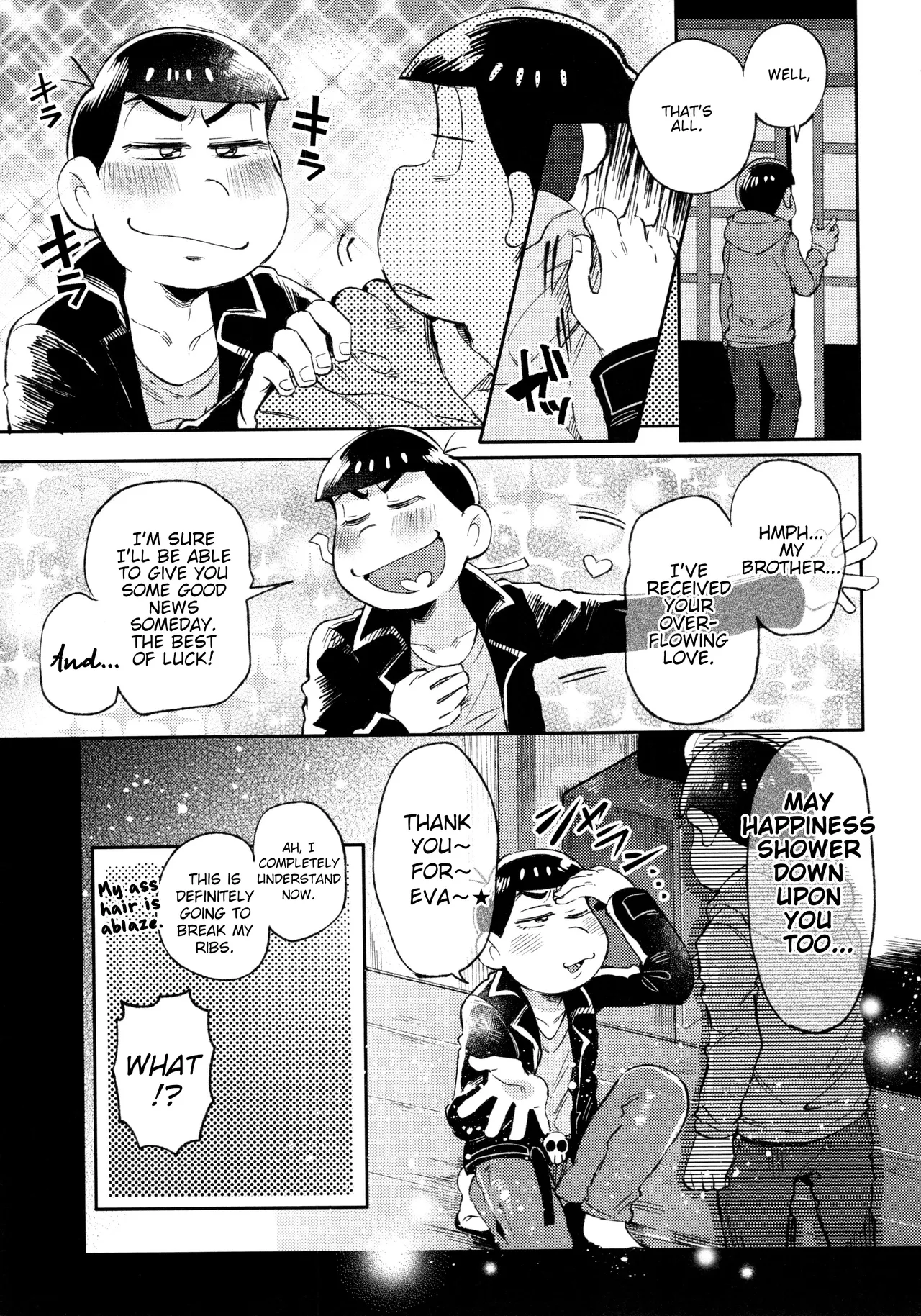 Momoiro netsu tsuki sōshūhen sairoku page 79 featuring karamatsu matsuno osomatsu-san parody - rough translation kissing hentai manga - read online free