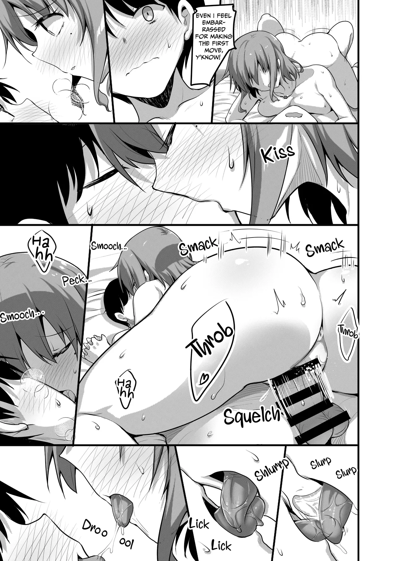 Futari no Ouchi Iede Musume to Doutei-kun no Torokeru Natsu | The Melty Summer of a Runaway Gal and a Virgin Guy page 28 original parody - handjob virginity hentai manga - read online free