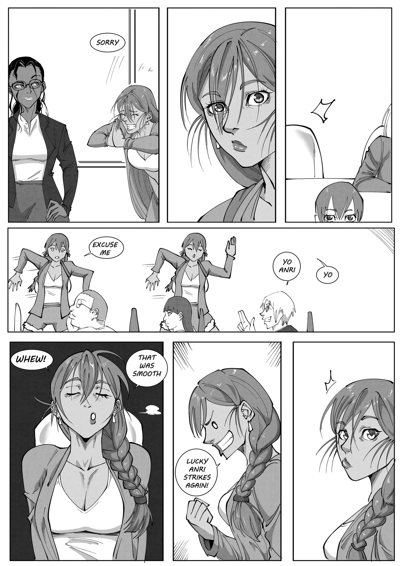 GNO: Girl's Night Out - Issue 02 page 22 original parody - ttf threesome futanari hentai manga - read online free