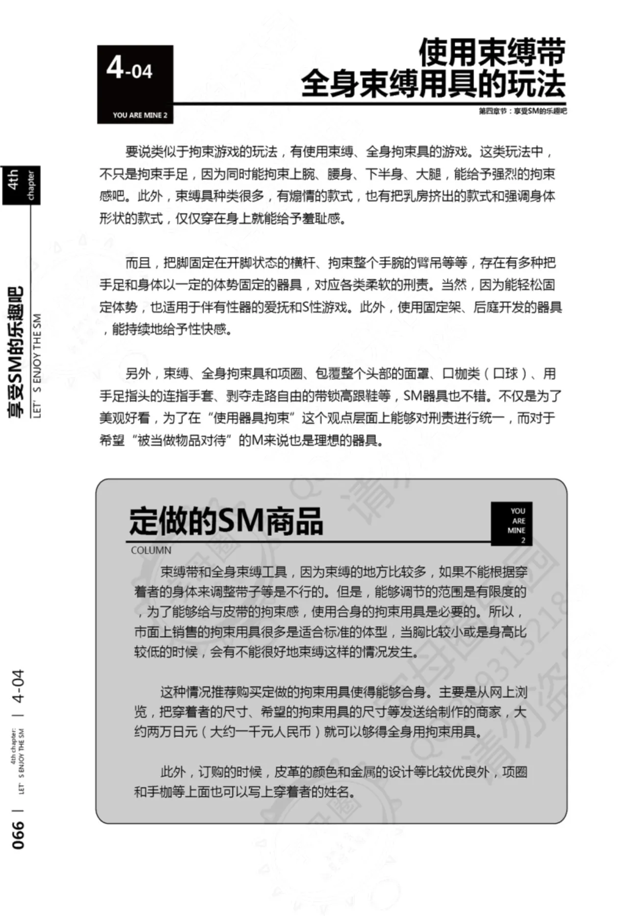 Mi mo Kokoro mo Boku no Mono - YOU ARE MINE!! 2 Hajimete no SM Guide 2 | 我的身体,我的心 第一次的SM指导第二季 page 67 - bdsm sex toys hentai manga - read online free