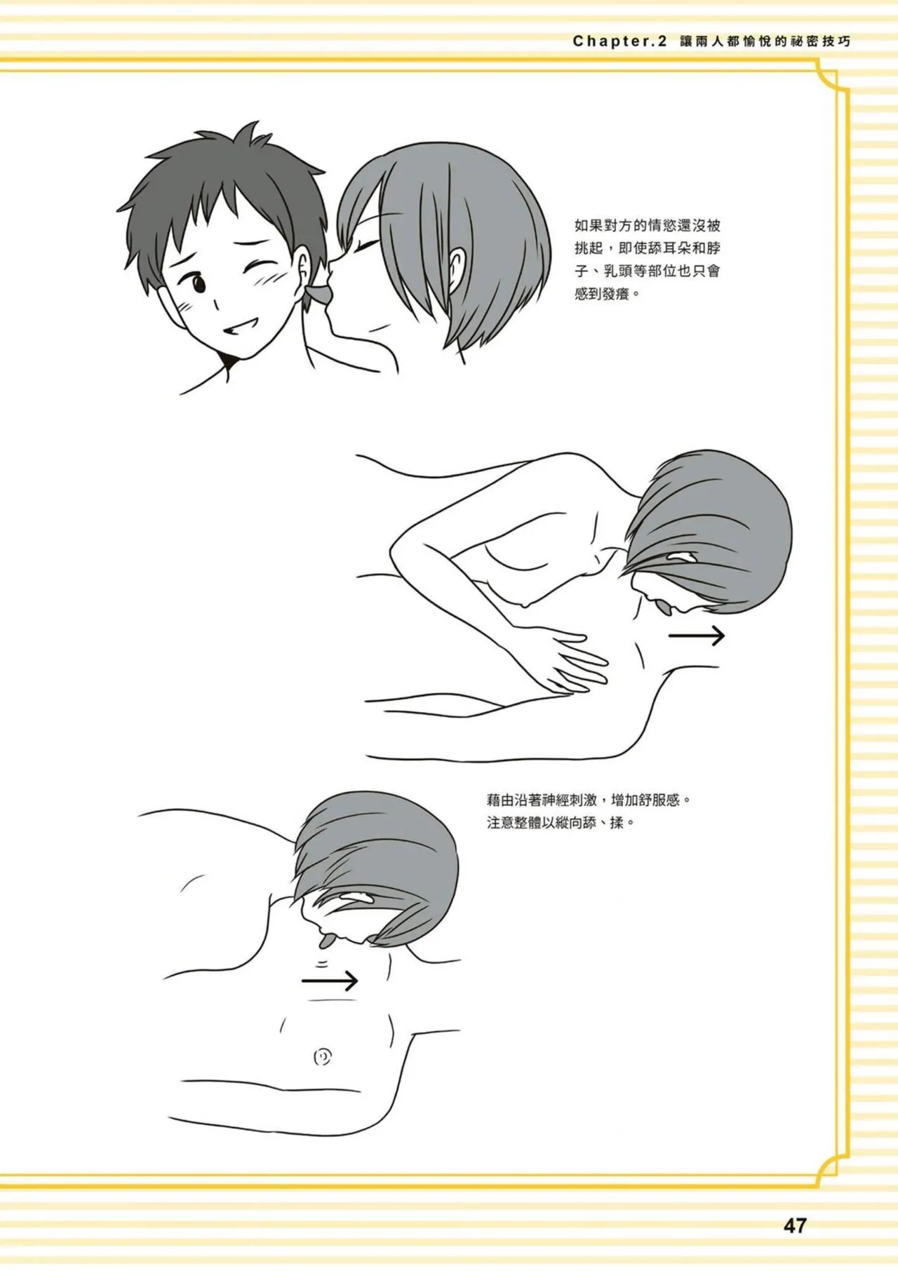 給想體驗究極性愛的妳——给女孩的榨精法则 (清水健)【官繁中版】 page 47 - full color how to hentai manga - read online free