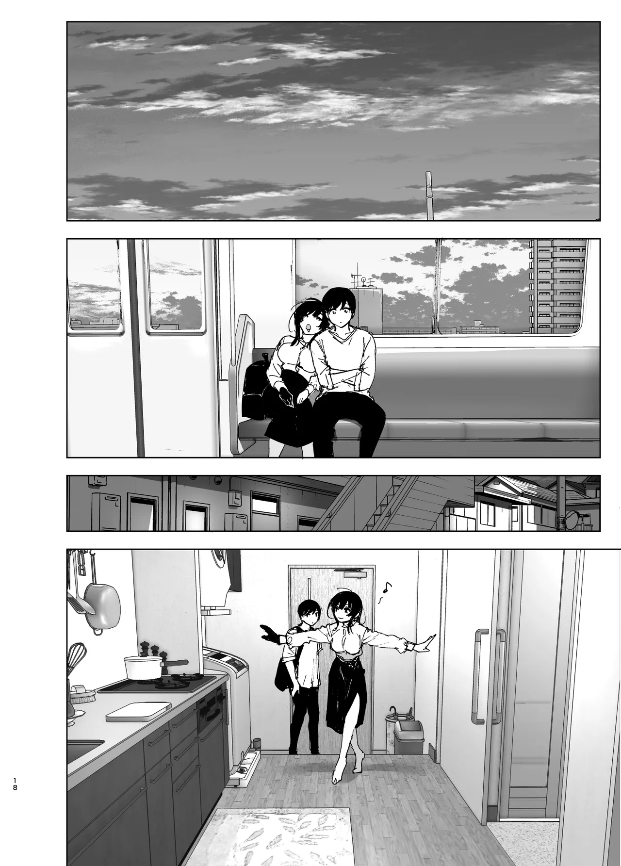 Monogatari no youni | 就如故事一樣 page 18 original parody - big breasts story arc hentai manga - read online free