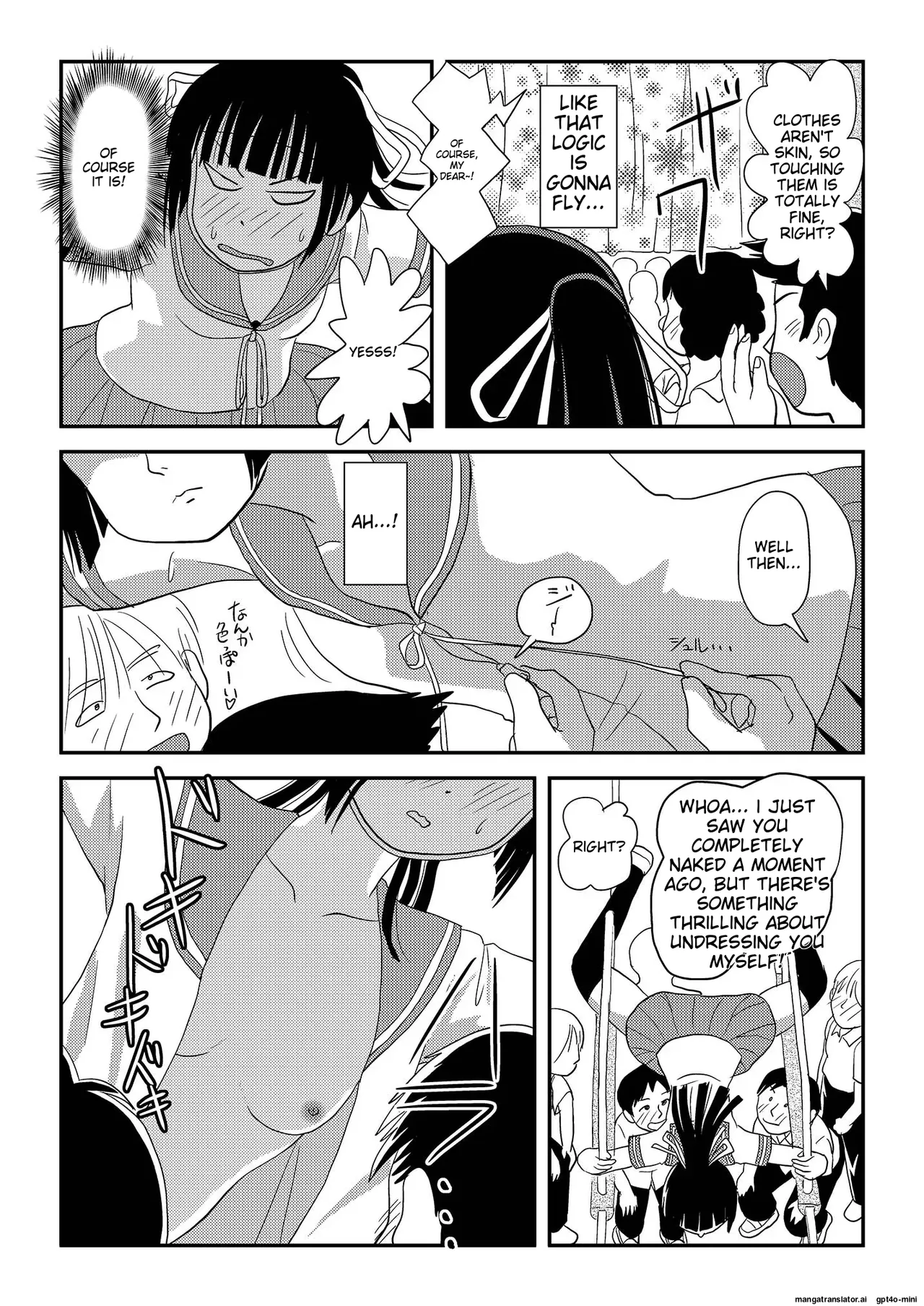 Sakura Kotaka no Roshutsubiyori 8 page 20 original parody - schoolgirl uniform exhibitionism hentai manga - read online free