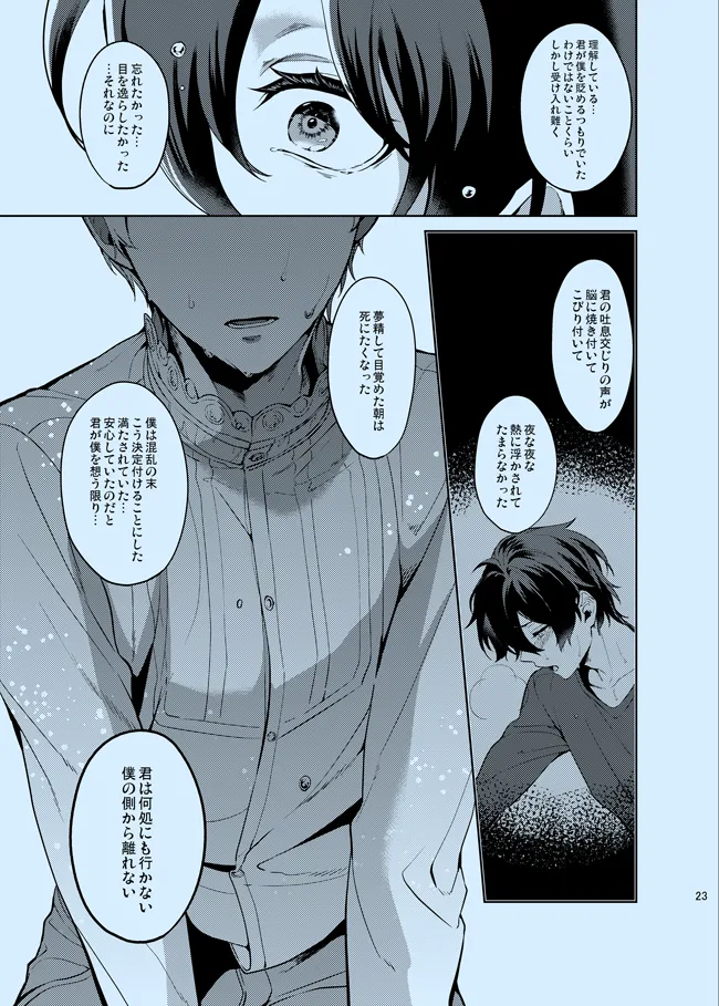 Douka Shiranai Mama de Ite page 23 featuring mika kagehira ensemble stars parody - males only yaoi hentai manga - read online free