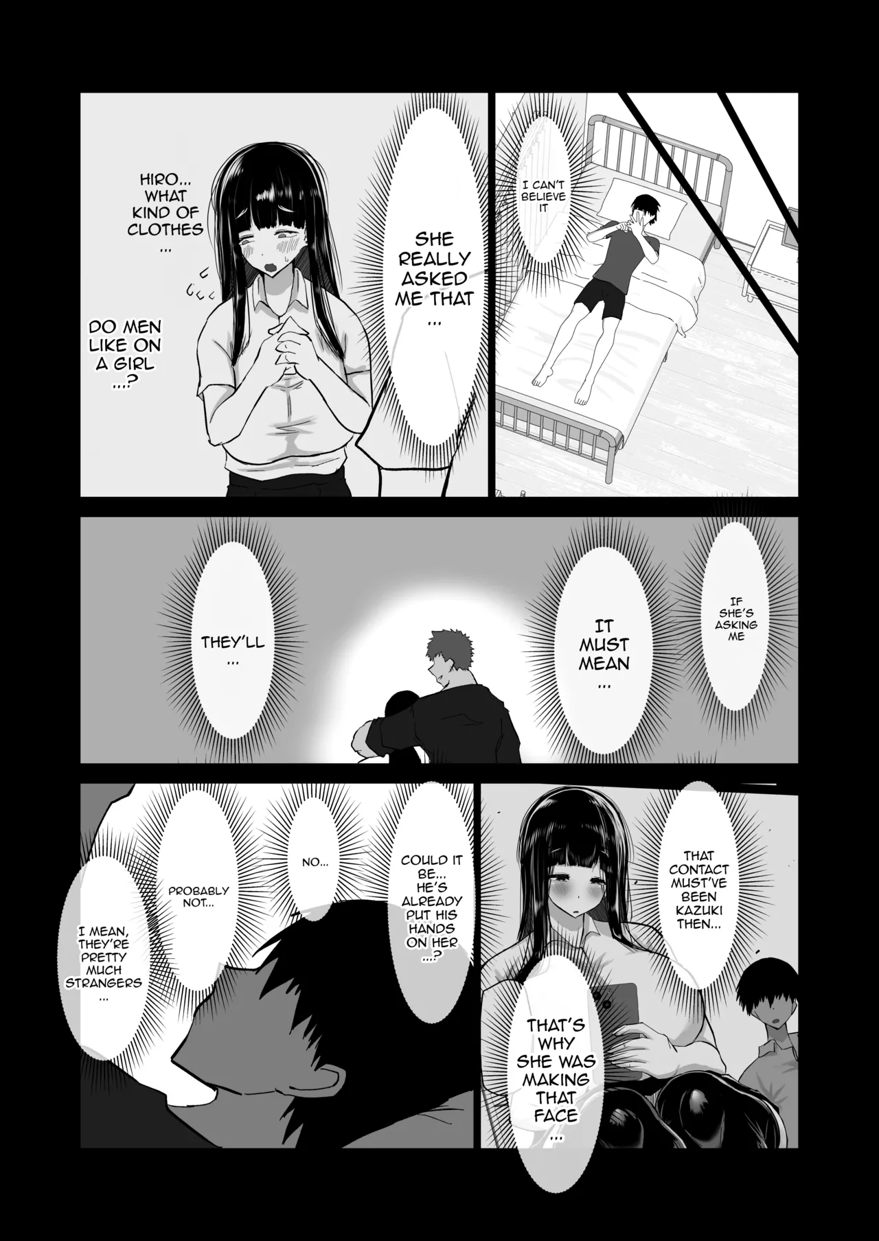 [Chae] Uchiki na Osananajimi wa Moteasobareru. Kimi ga Senpai no Dekachin de Tsugou no Yoi Onaho ni Sareru Made-. | My Timid Childhood Friend Is Being Toyed With - Until Senpai's Huge Dick Turns You Into His Convenient Onahole [English] {Doujins.com} page 20 original parody - squirting sweating hentai manga - read online free