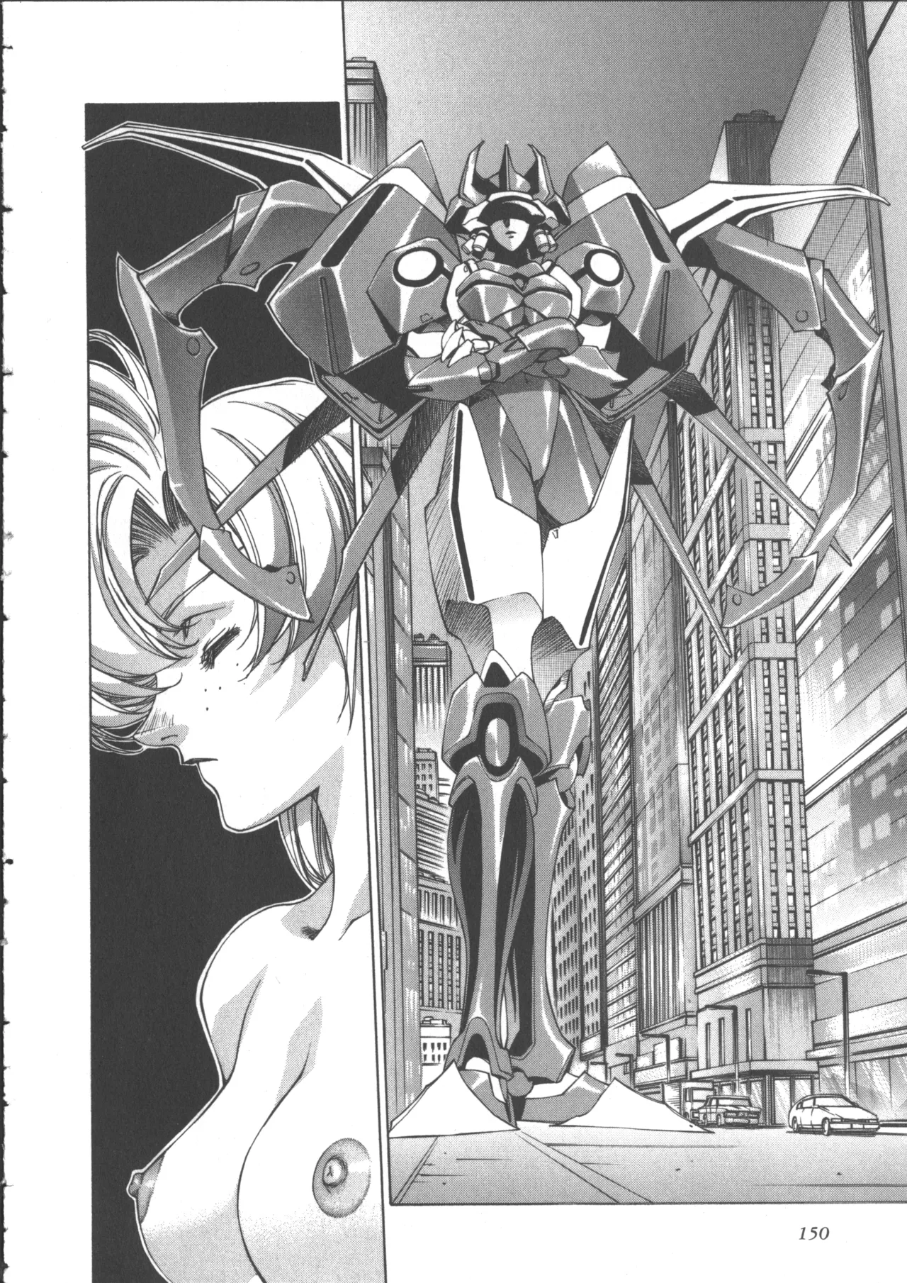 Yuukyuu Mokushiroku Eidron Shadow 2 page 160 - story arc yuri hentai manga - read online free