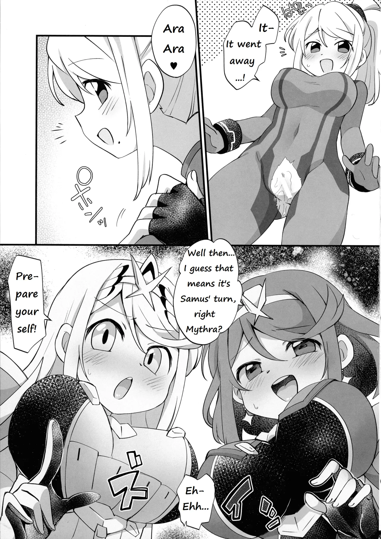 Futa Samu! page 81 featuring kamui xenoblade chronicles 2 parody - nakadashi paizuri hentai manga - read online free