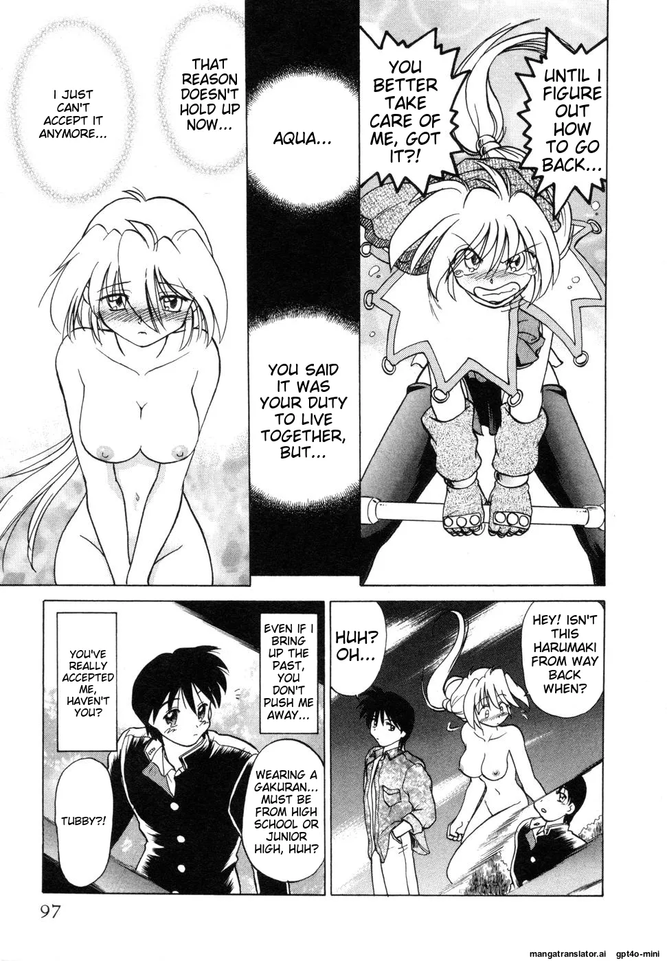 Sarakuru Vol. 1 Reprint page 101 - rough translation watermarked hentai manga - read online free