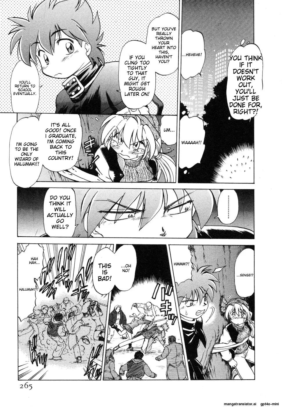 Sarakuru Vol. 1 Reprint page 269 - watermarked rough translation hentai manga - read online free