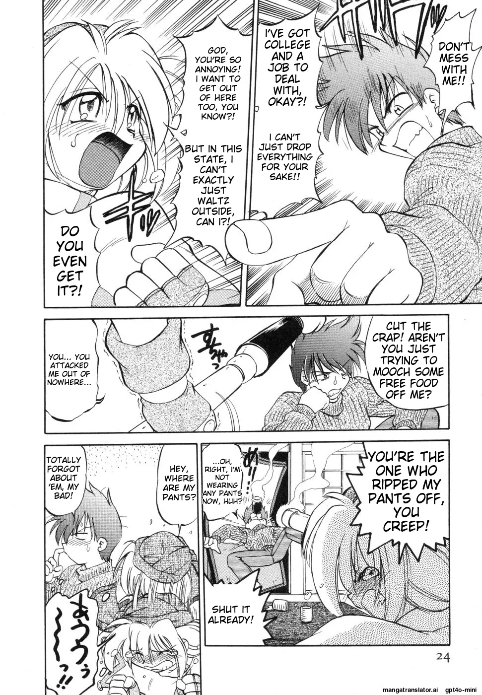 Sarakuru Vol. 1 Reprint page 28 - watermarked rough translation hentai manga - read online free