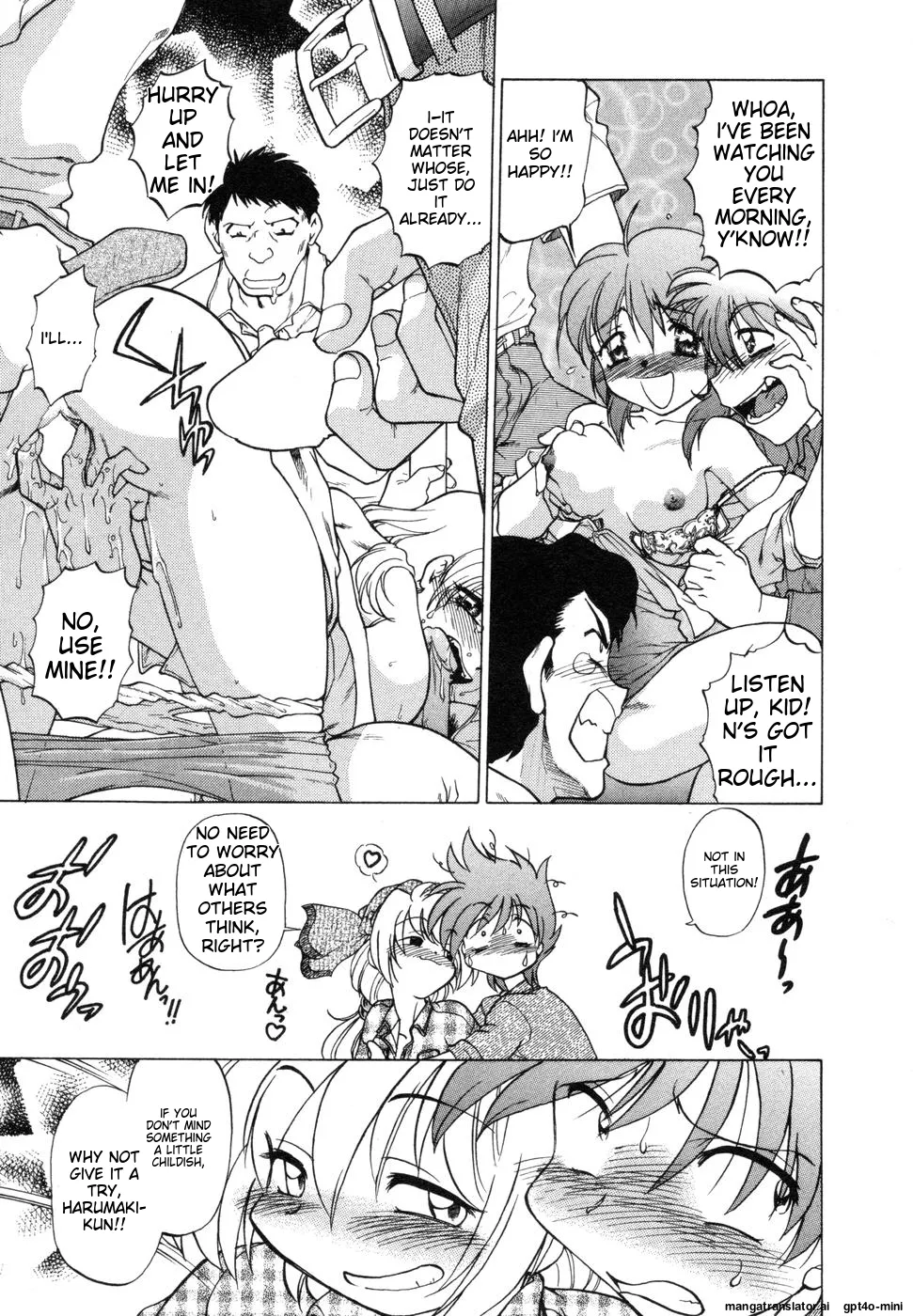 Sarakuru Vol. 1 Reprint page 81 - watermarked rough translation hentai manga - read online free