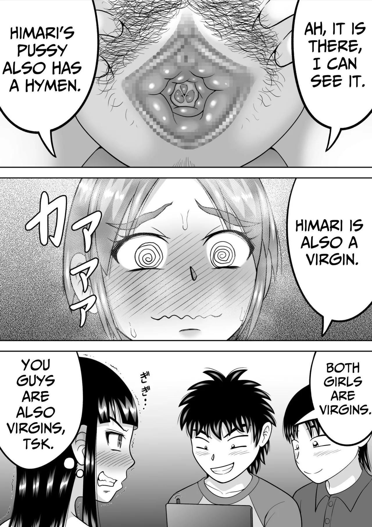 Suppadaka! CMNF Hen | NAKED! page 39 original parody - mosaic censorship multi-work series hentai manga - read online free