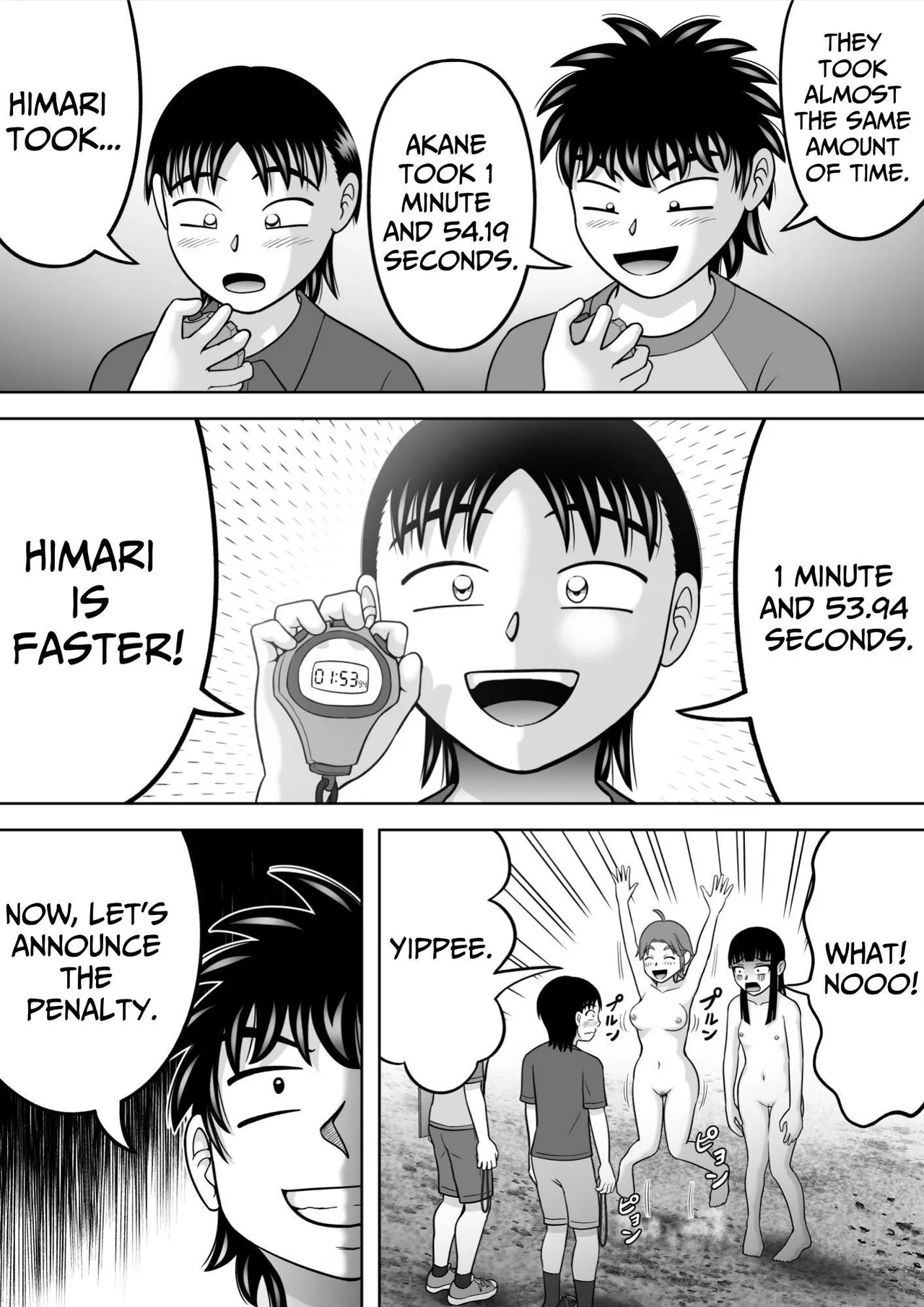 Suppadaka! CMNF Hen | NAKED! page 63 original parody - mosaic censorship multi-work series hentai manga - read online free