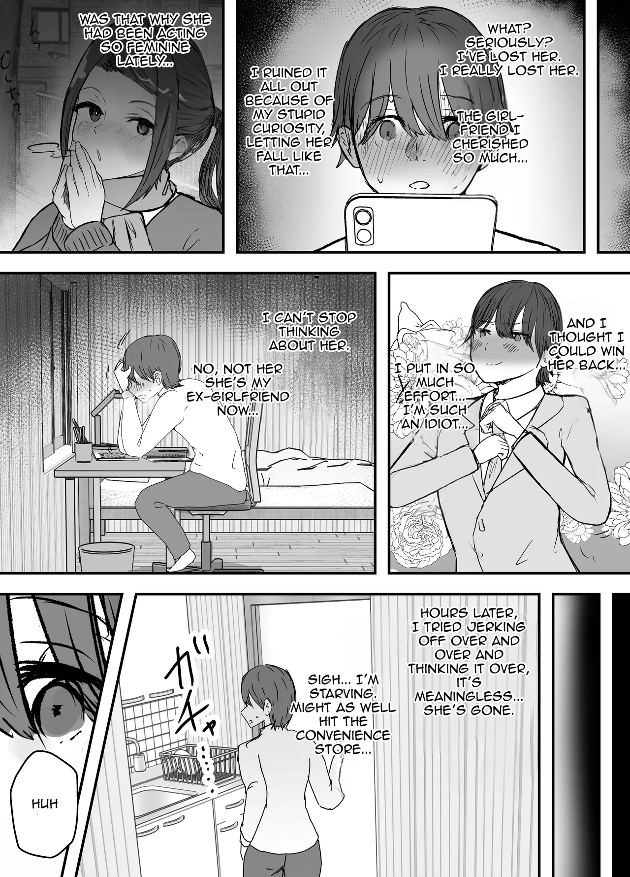 Kendou-bu Shushou no Watashi ga Netorase de Ochiru Wake ga Nai!! | There's no way the captain of the kendo club like me could fall for a cuckoldry!! page 55 original parody - sweating big breasts hentai manga - read online free