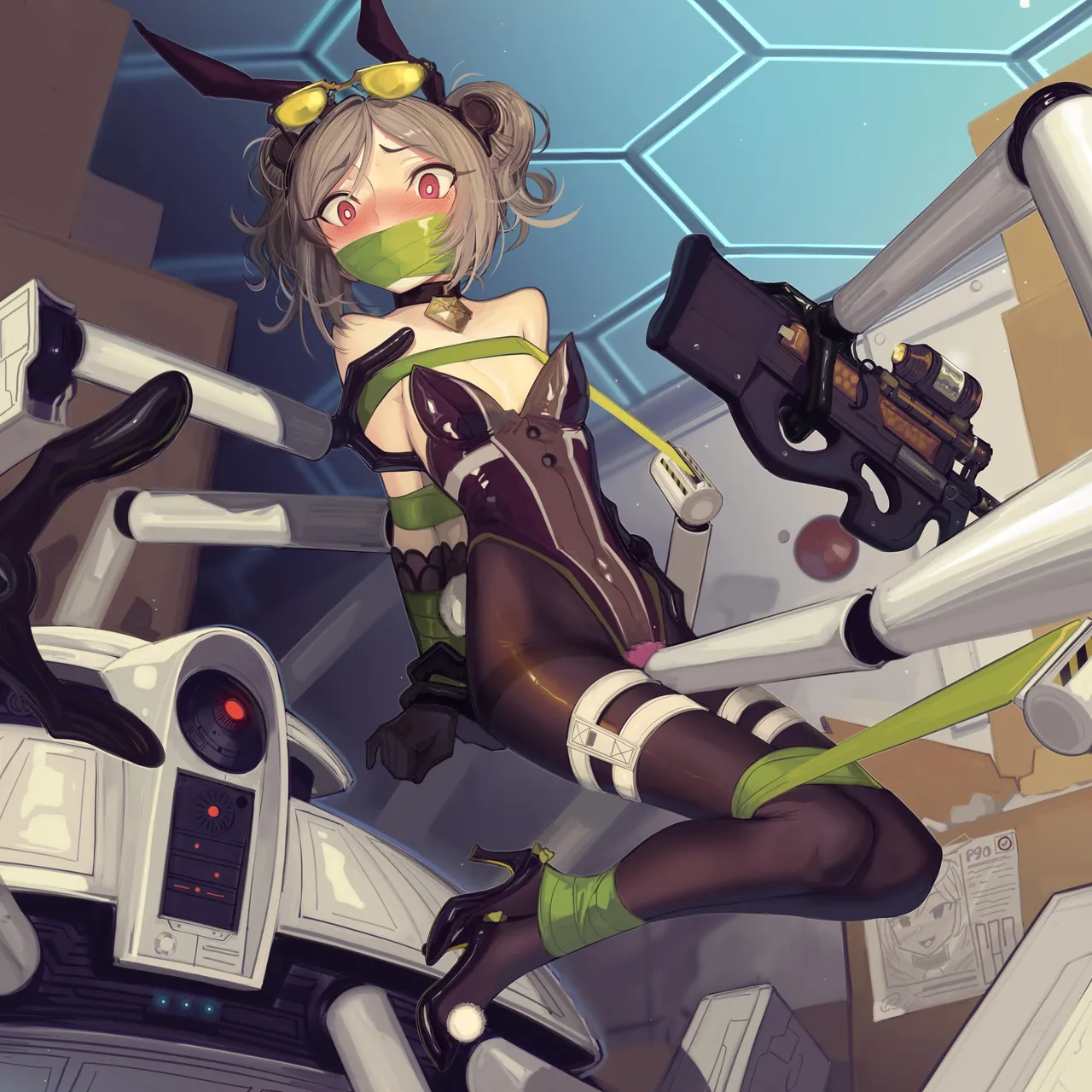 Twintails Set page 64 - bondage twintails hentai manga - read online free