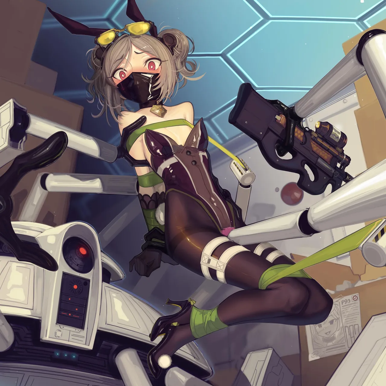 Twintails Set page 68 - bondage twintails hentai manga - read online free