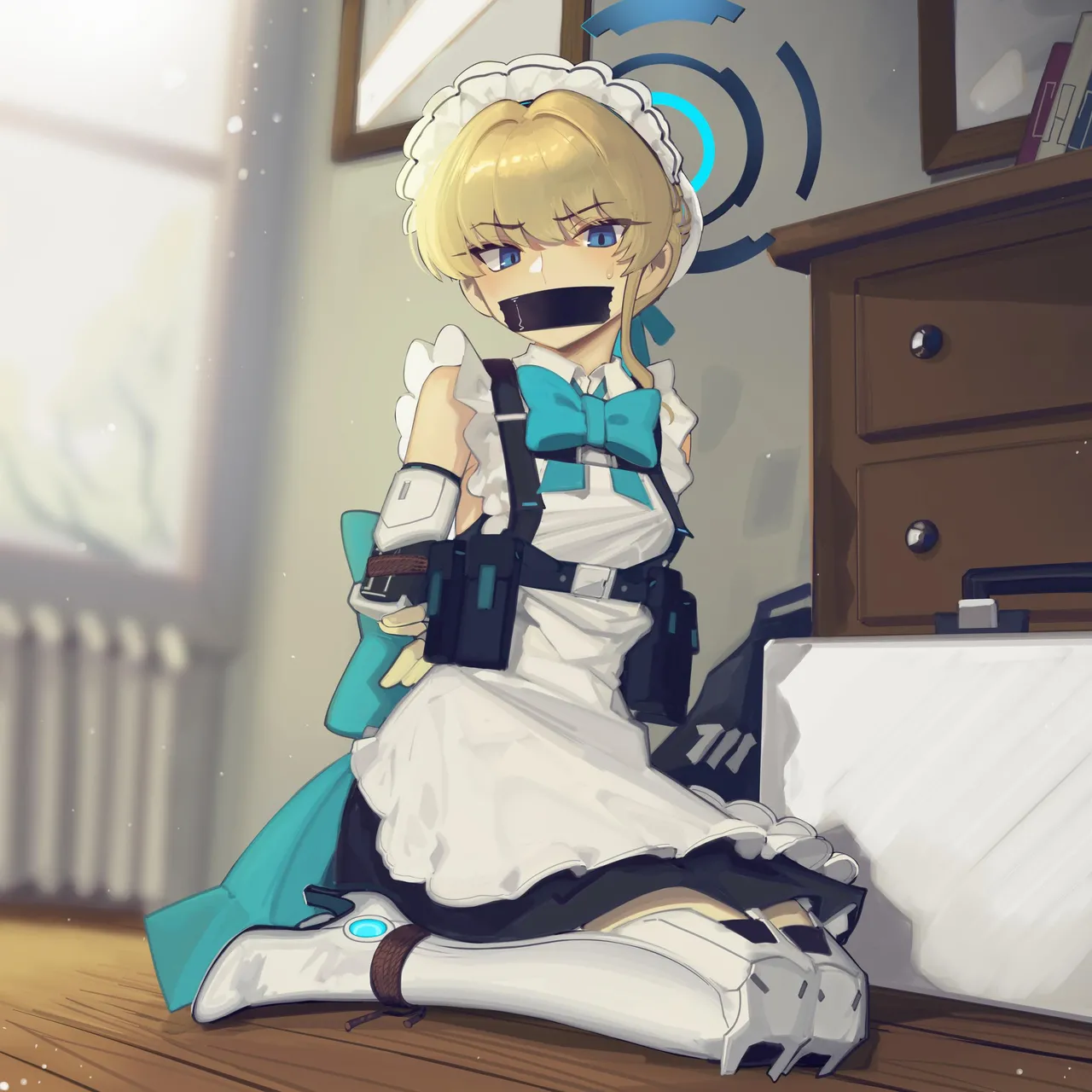 Maid Set page 95 - bondage hentai manga - read online free