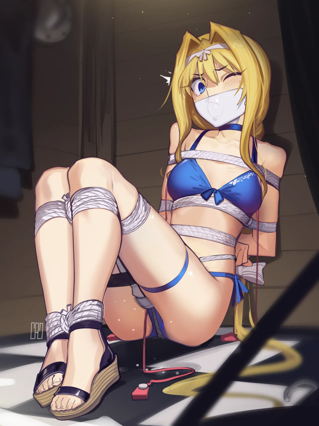 Alice page 11 featuring alice zuberg sword art online parody - sole female bondage hentai manga - read online free