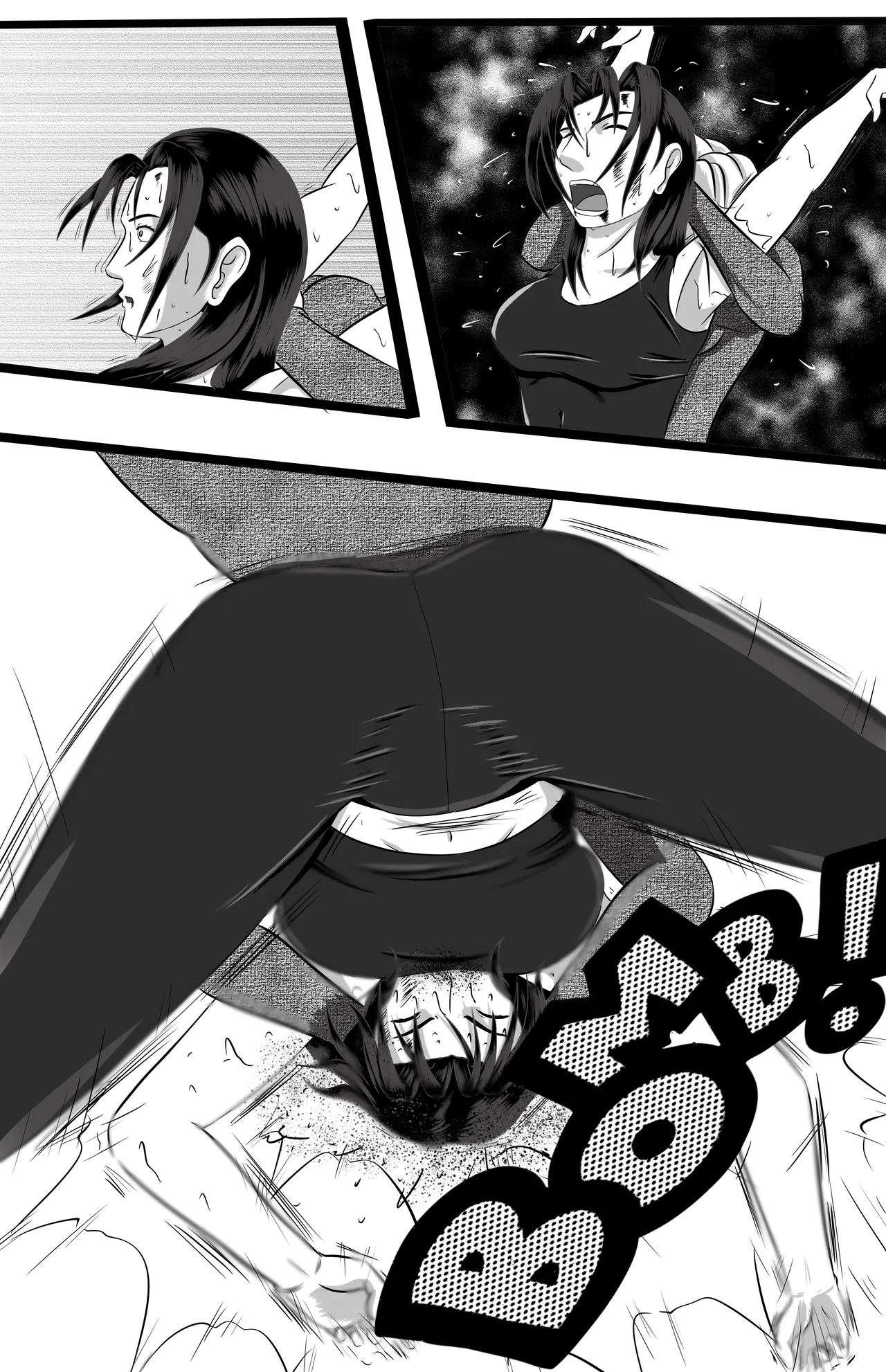 Jun Kazama's dojo challenge page 20 featuring jun kazama tekken parody - wrestling catfight hentai manga - read online free