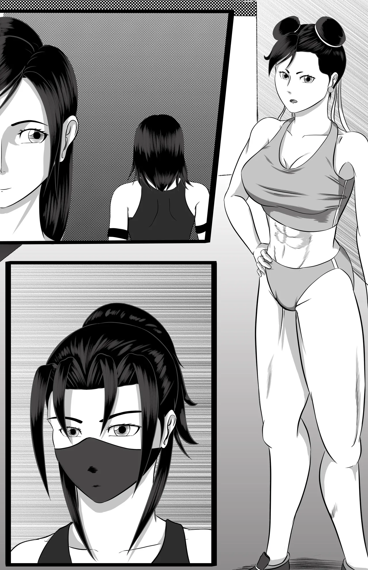 underground tournament page 10 featuring chun-li virtua fighter parody - catfight ryona hentai manga - read online free