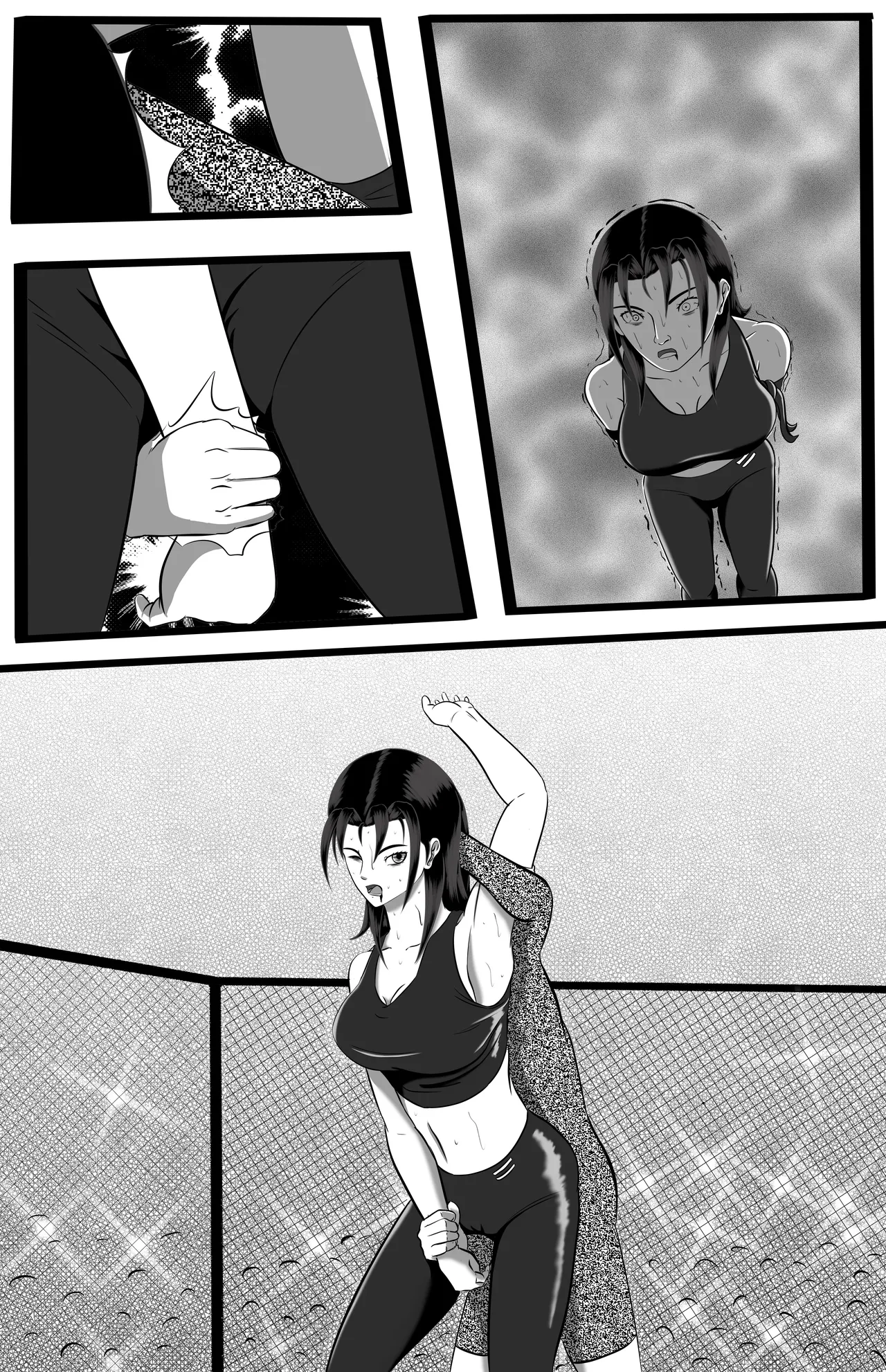 underground tournament page 115 featuring chun-li virtua fighter parody - catfight ryona hentai manga - read online free