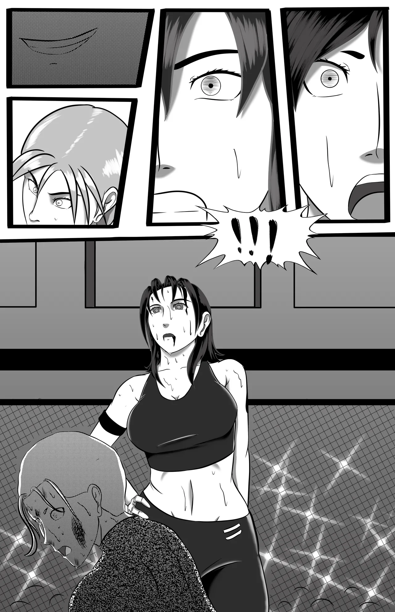 underground tournament page 127 featuring chun-li street fighter parody - catfight ryona hentai manga - read online free