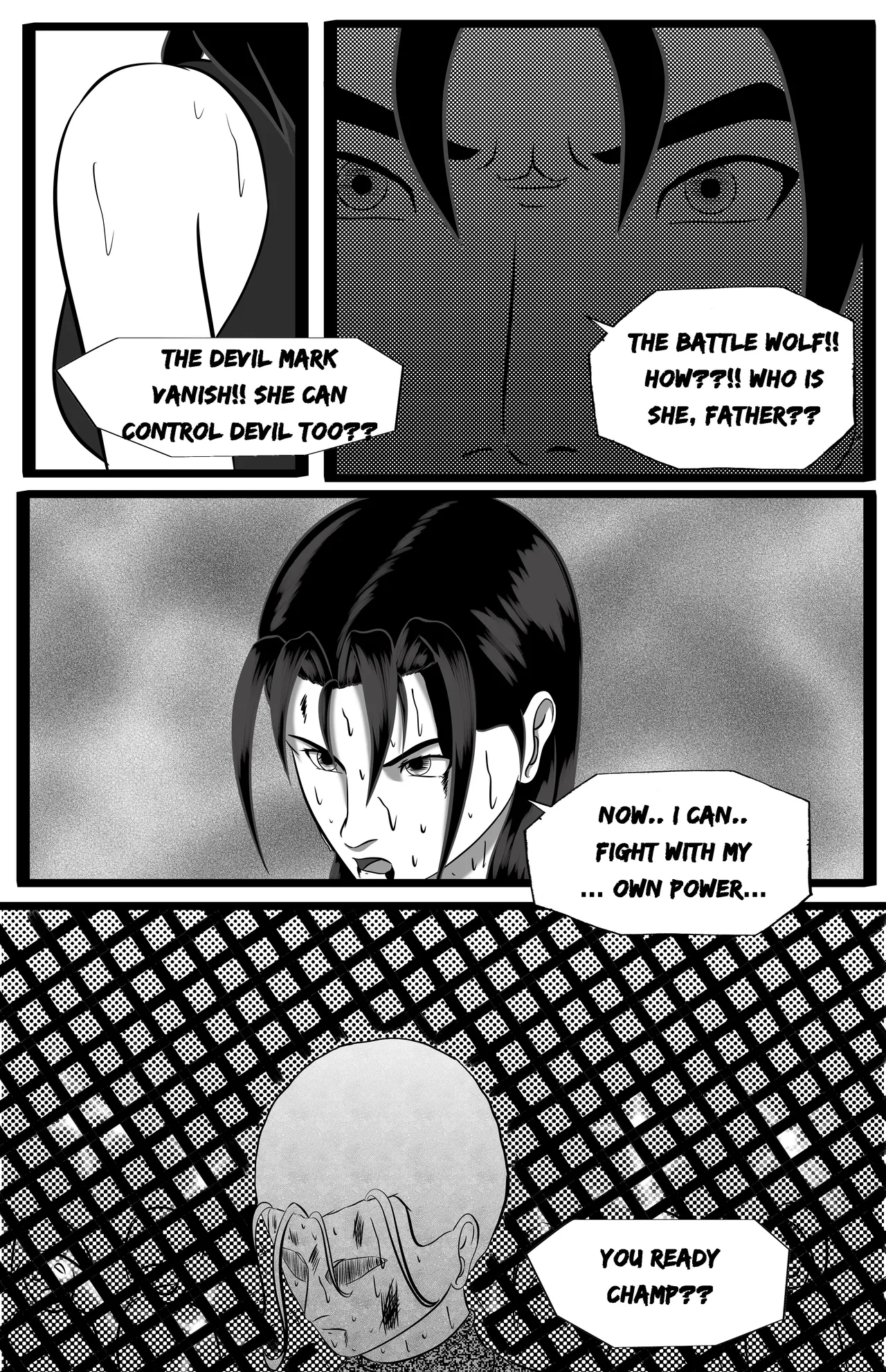 underground tournament page 135 featuring jun kazama virtua fighter parody - ryona wrestling hentai manga - read online free