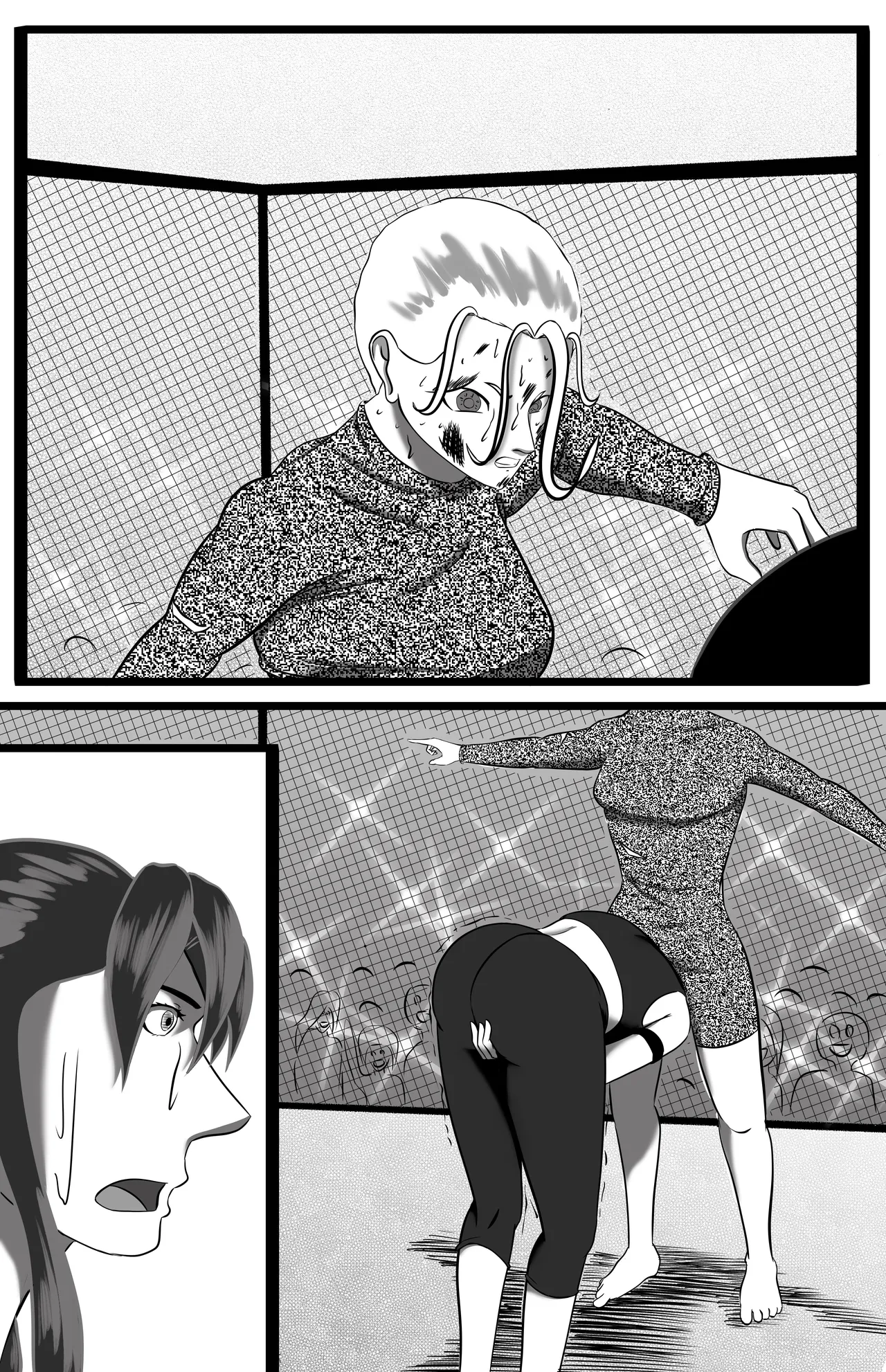 underground tournament page 137 featuring jun kazama virtua fighter parody - ryona wrestling hentai manga - read online free