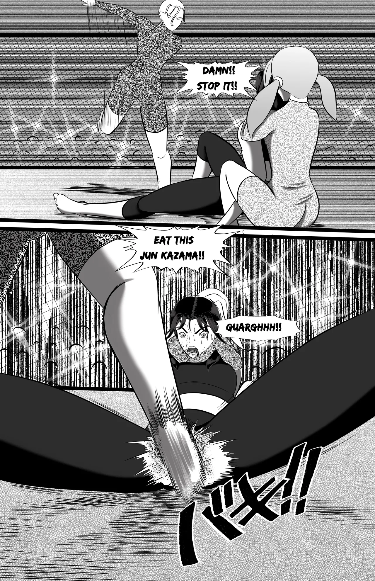 underground tournament page 145 featuring chun-li street fighter parody - catfight ryona hentai manga - read online free