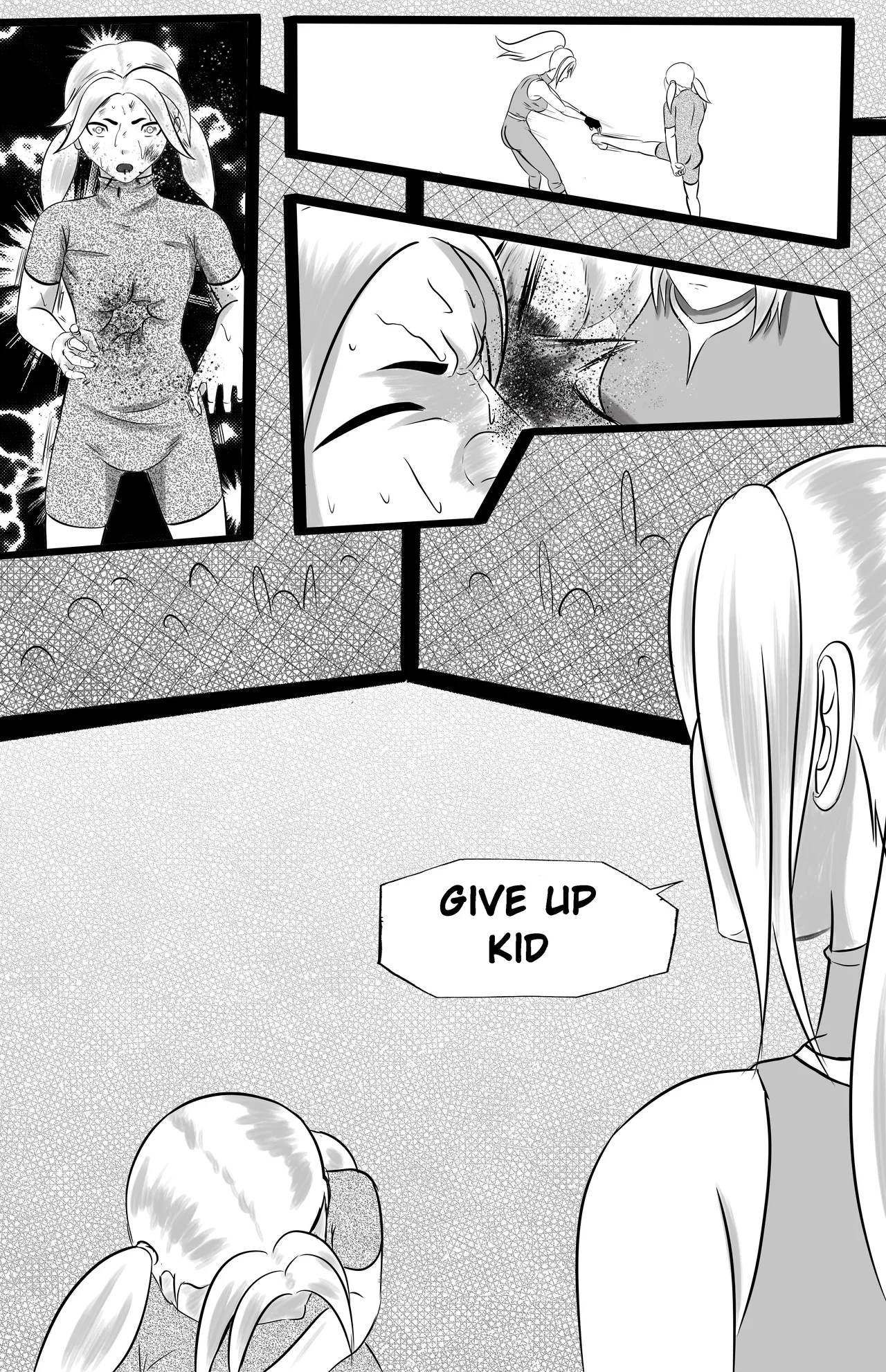 underground tournament page 26 featuring jun kazama virtua fighter parody - ryona wrestling hentai manga - read online free