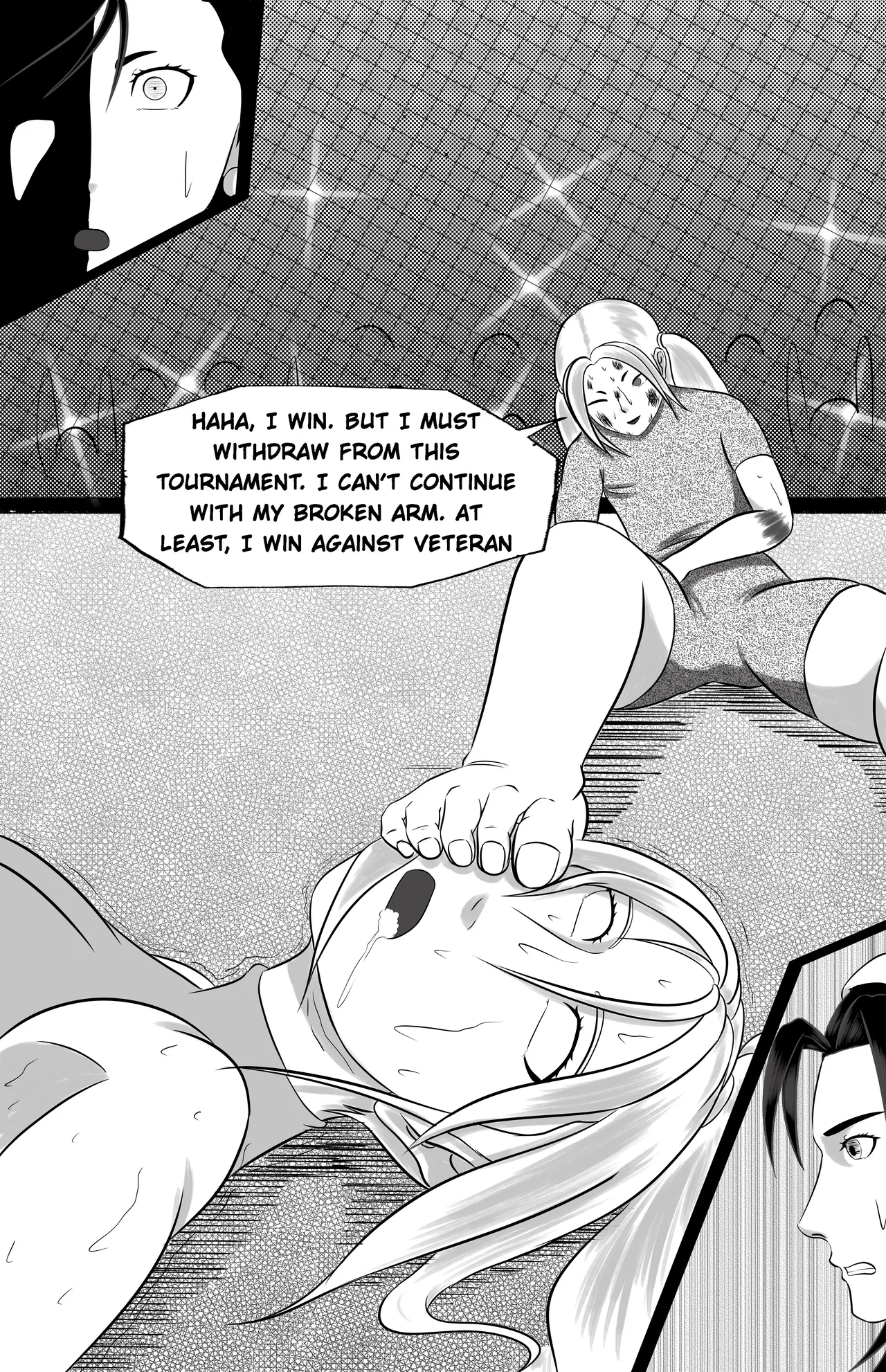 underground tournament page 36 featuring jun kazama virtua fighter parody - ryona wrestling hentai manga - read online free