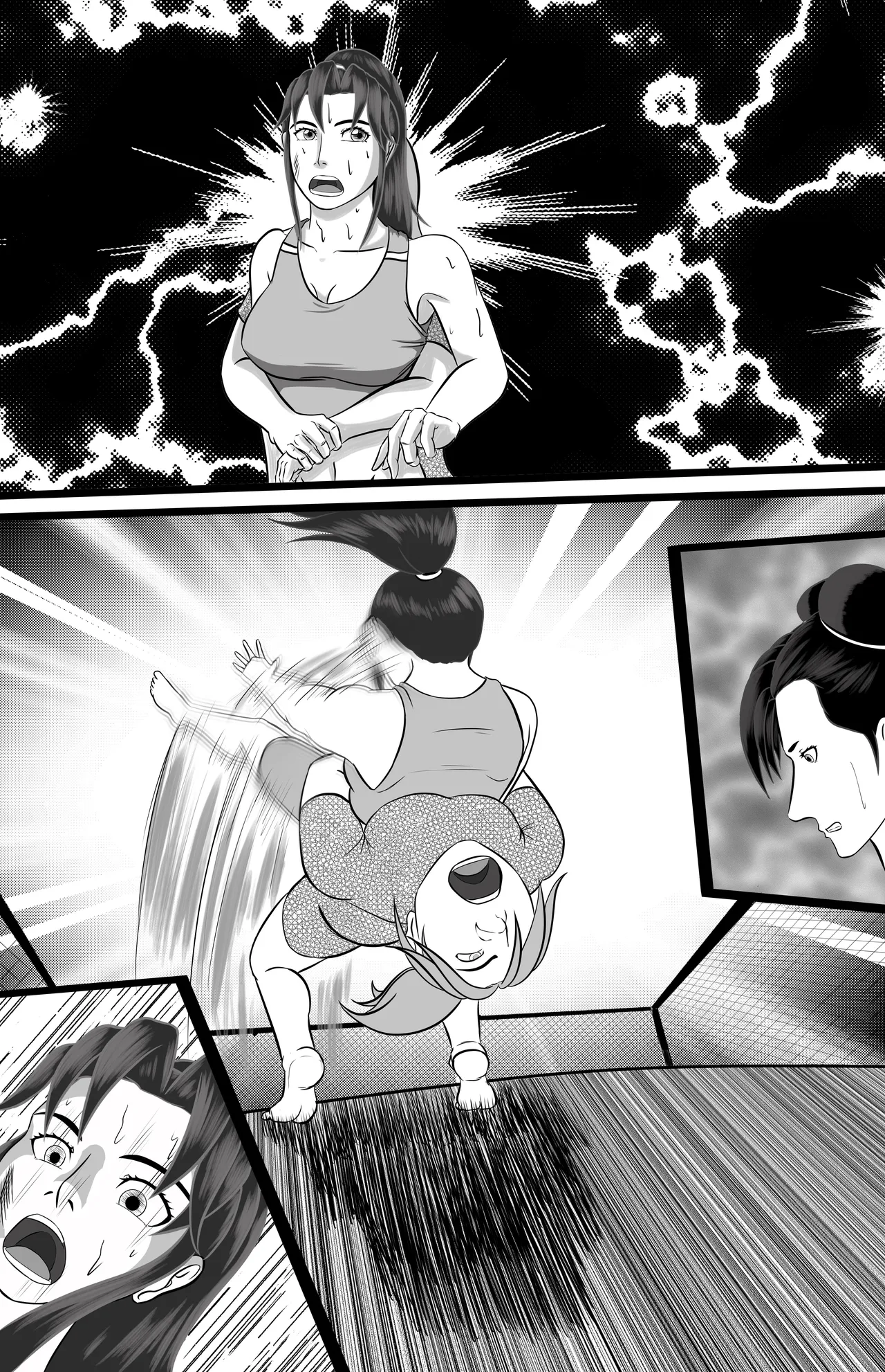 underground tournament page 44 featuring chun-li street fighter parody - catfight ryona hentai manga - read online free