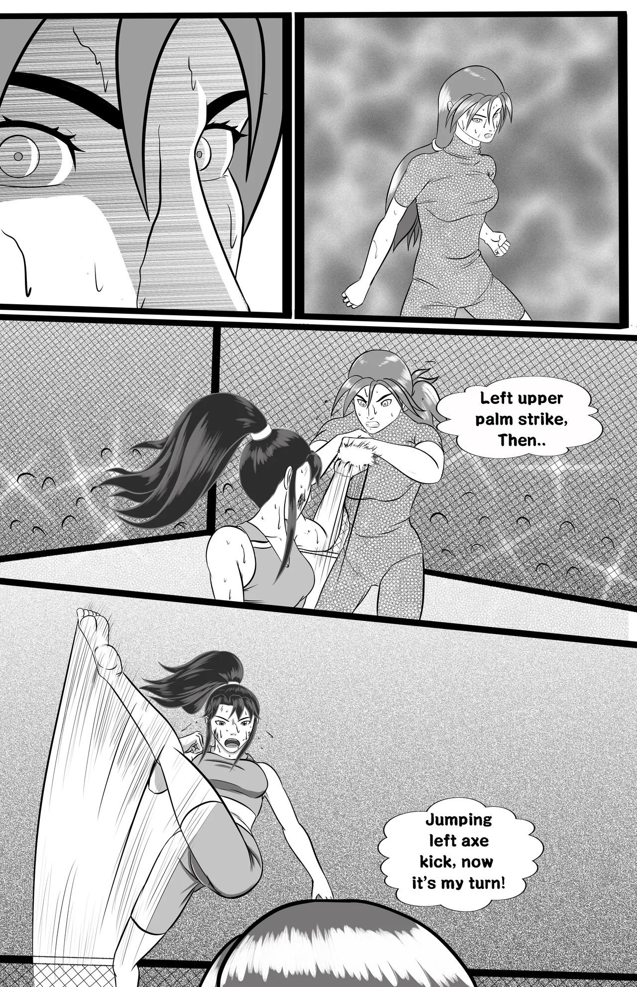 underground tournament page 56 featuring chun-li street fighter parody - catfight ryona hentai manga - read online free