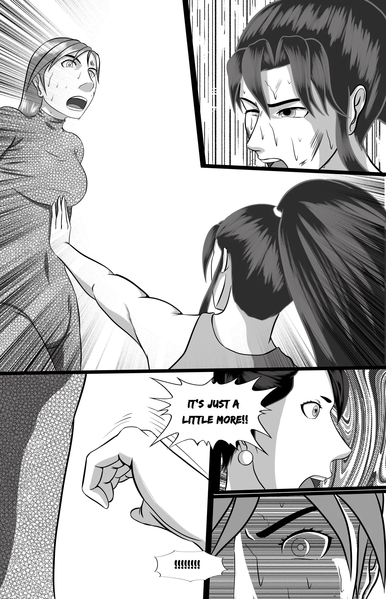 underground tournament page 68 featuring jun kazama street fighter parody - ryona wrestling hentai manga - read online free