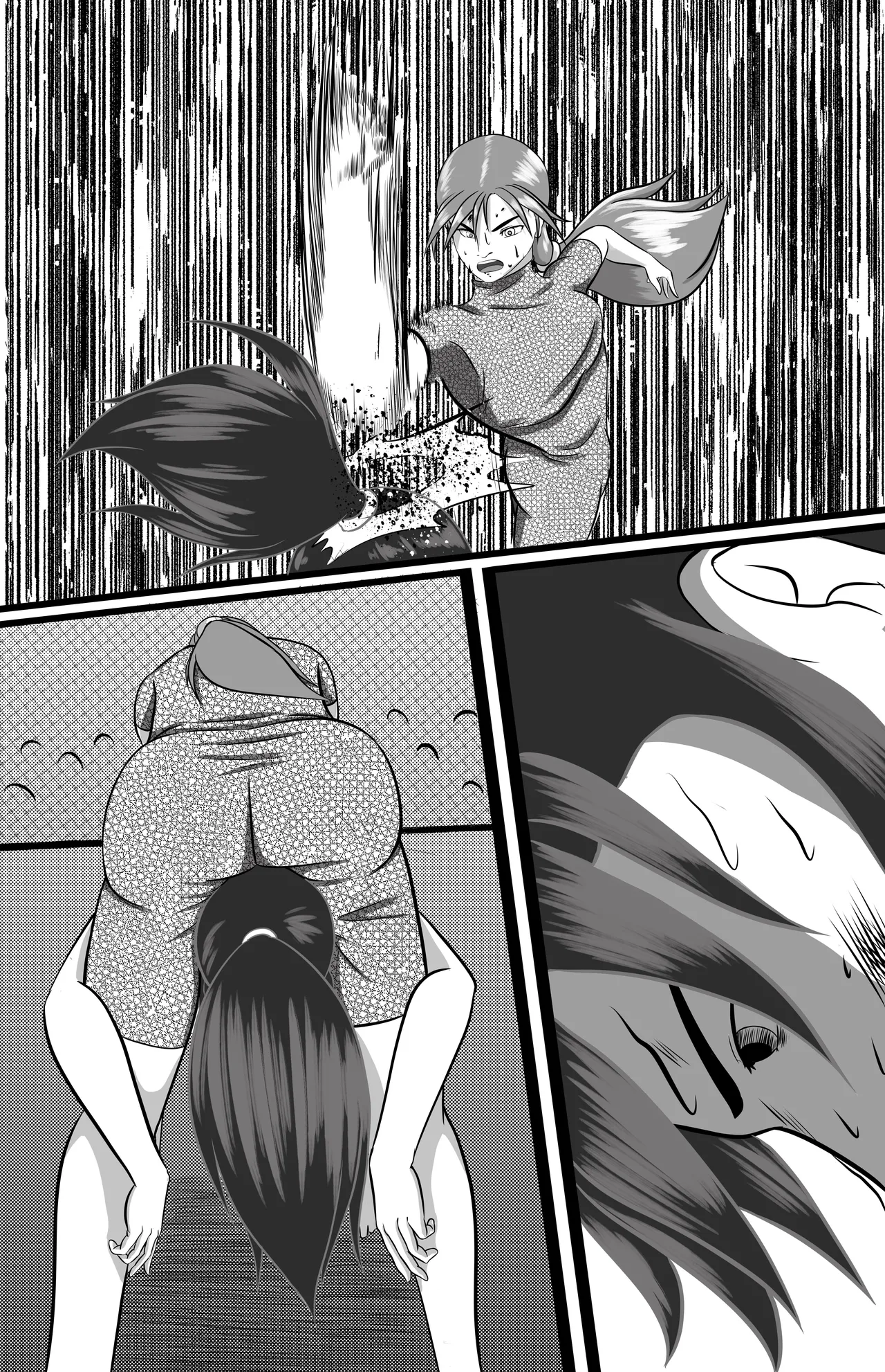 underground tournament page 69 featuring chun-li virtua fighter parody - catfight ryona hentai manga - read online free