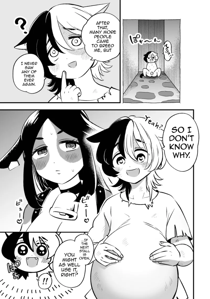 Nora Futanari Kemomimi no Ninshin page 9 original parody - futanari pregnant hentai manga - read online free