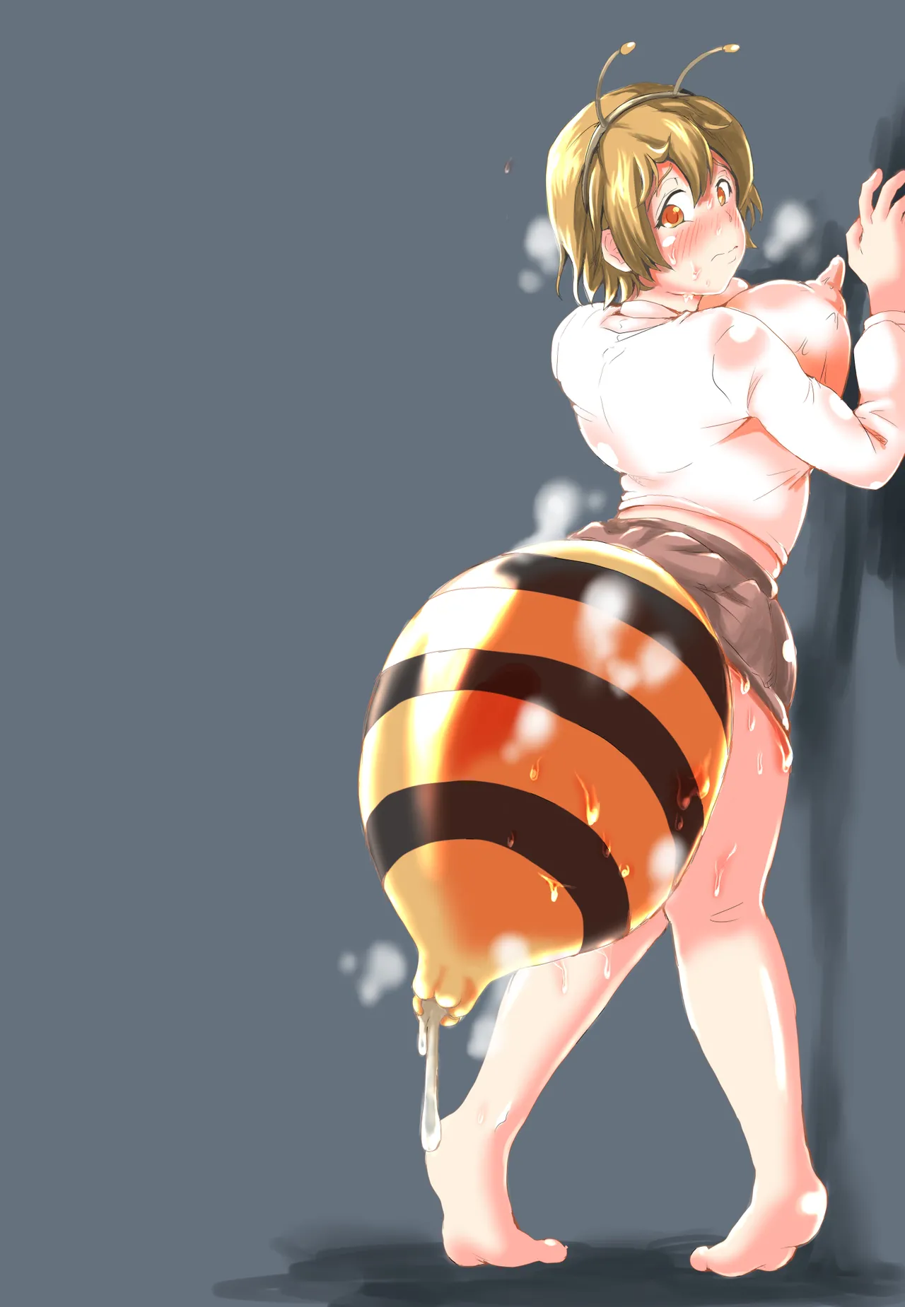 たまごあれるぎーイラスト集(2)【蜂娘編】[无文字] page 13 original parody - insect girl shemale hentai manga - read online free