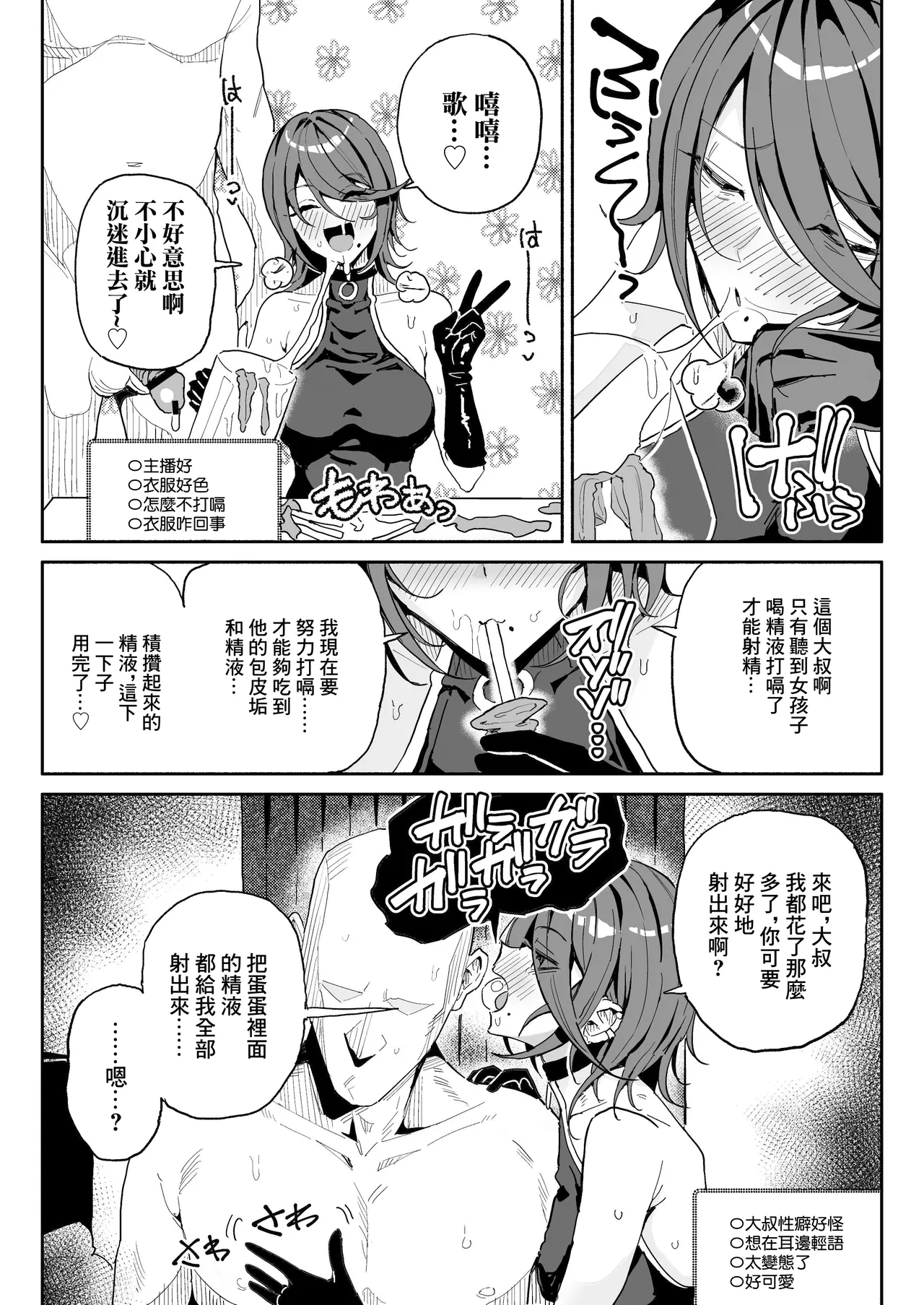 Chin Kagi Kei Haishinsha Isshuukan Chinkasu Zamen Seikatsu | 聞鷄系主播一週包皮垢精液生活 page 24 original parody - handjob kissing hentai manga - read online free