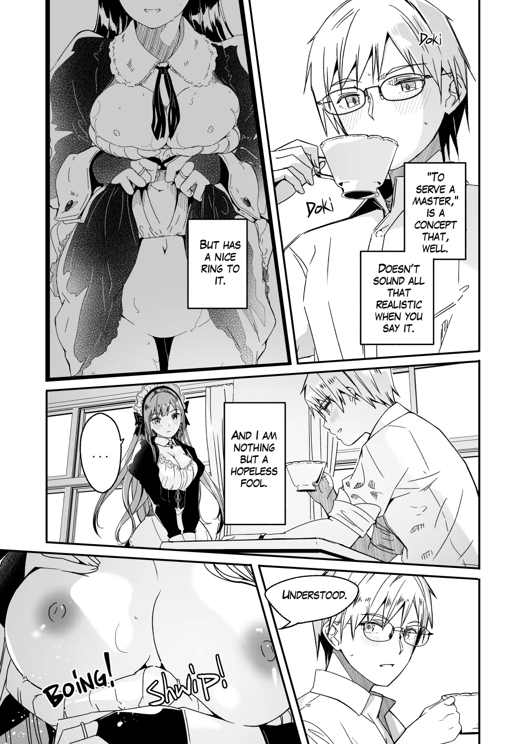 Its shining moonflower captivates me #01 page 11 original parody - maid kissing hentai manga - read online free