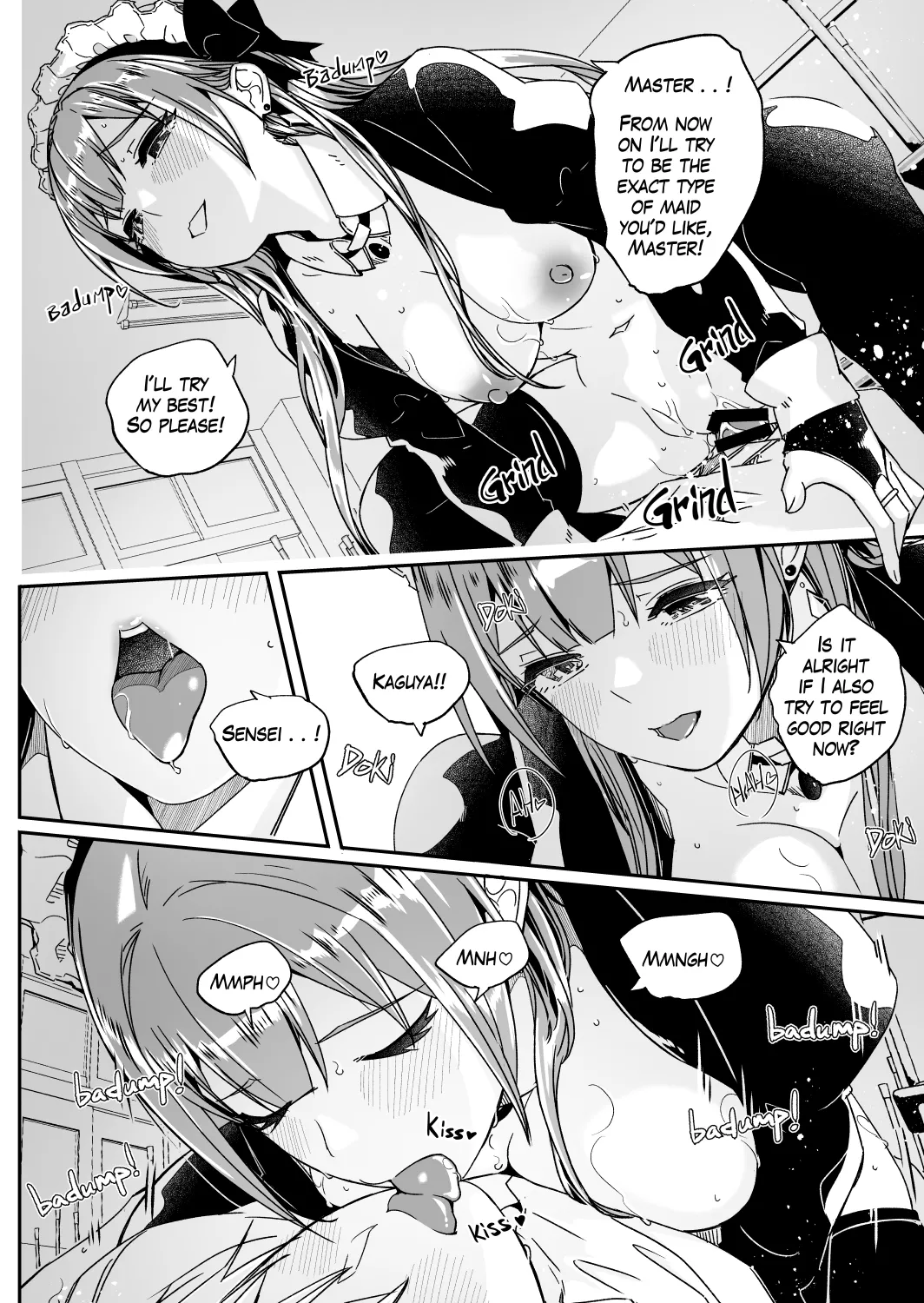 Its shining moonflower captivates me #01 page 32 original parody - maid kissing hentai manga - read online free