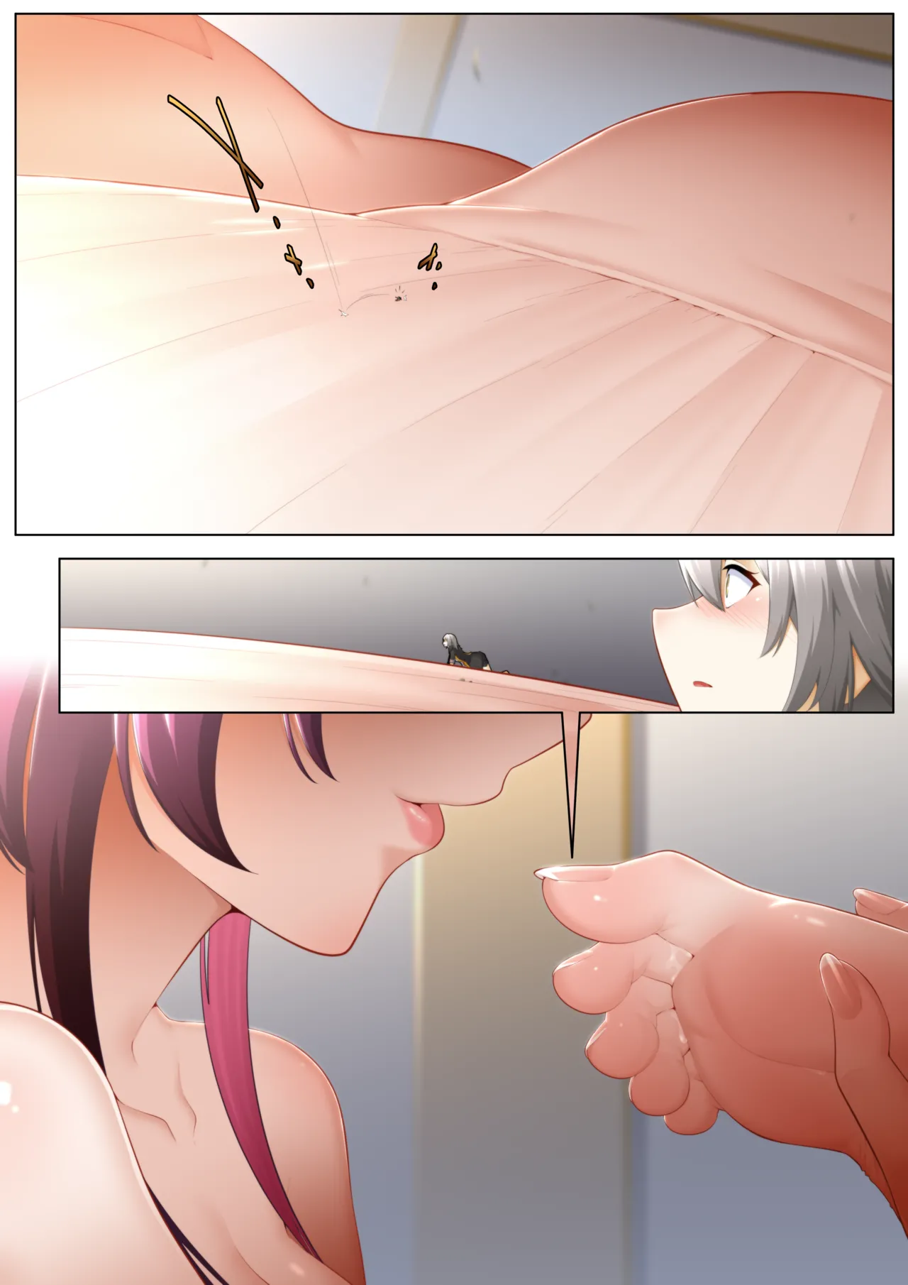 Shrink Over Time page 22 featuring stelle honkai star rail parody - shrinking cunnilingus hentai manga - read online free