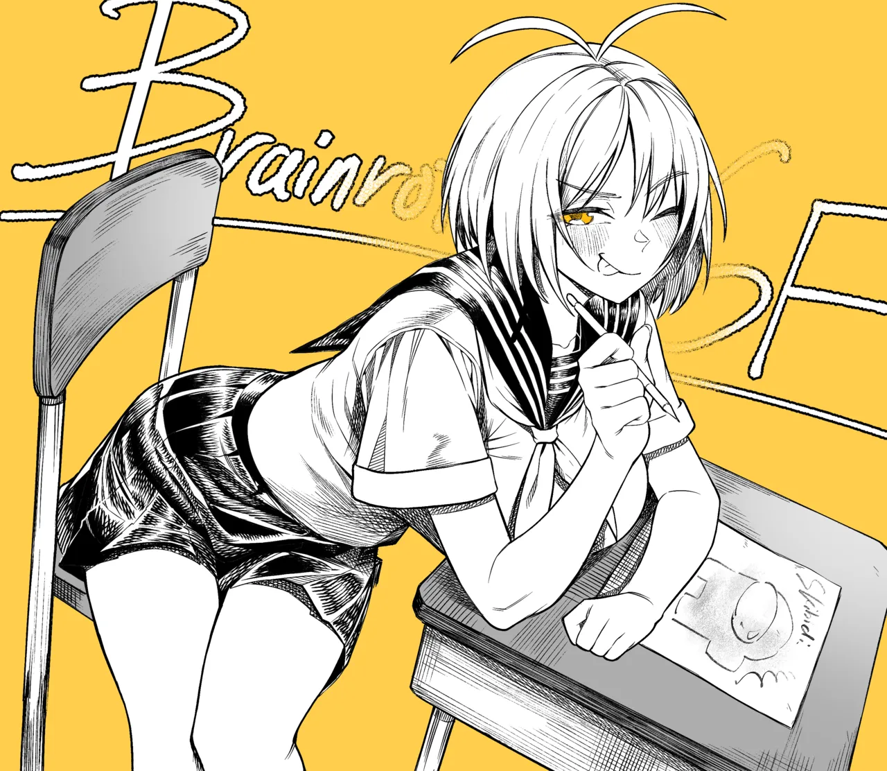 Brainrot Girlfriend page 38 original parody - big breasts hotpants hentai manga - read online free