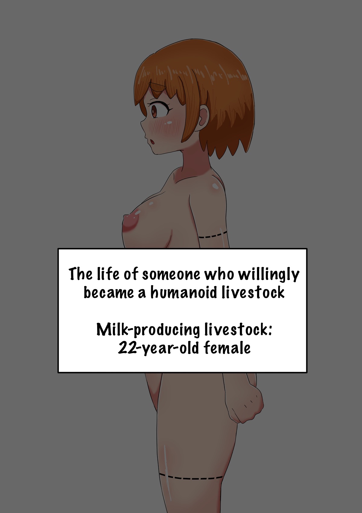 The life of a person who willingly became a humanoid livestock + The End of a Humanoid Livestock page 10 original parody - sole female rough translation hentai manga - read online free