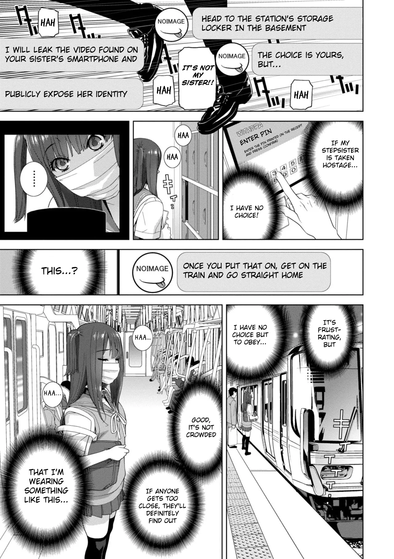 Forced into Cross-Dressing by My Younger Sister page 48 original parody - rough translation femdom hentai manga - read online free