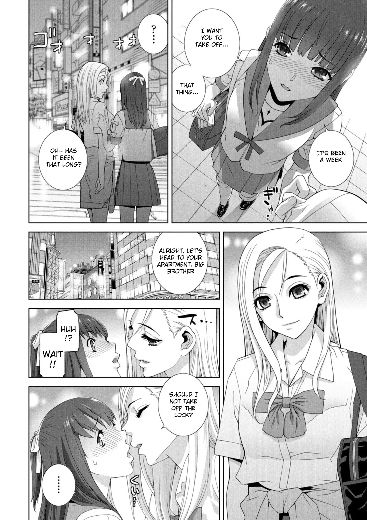 Forced into Cross-Dressing by My Younger Sister page 65 original parody - rough translation femdom hentai manga - read online free