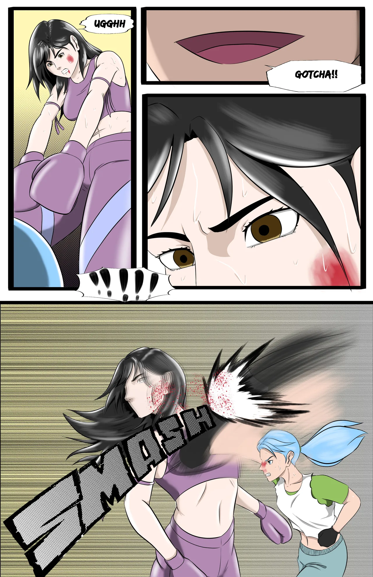 Early's Rival page 18 - femdom ryona hentai manga - read online free