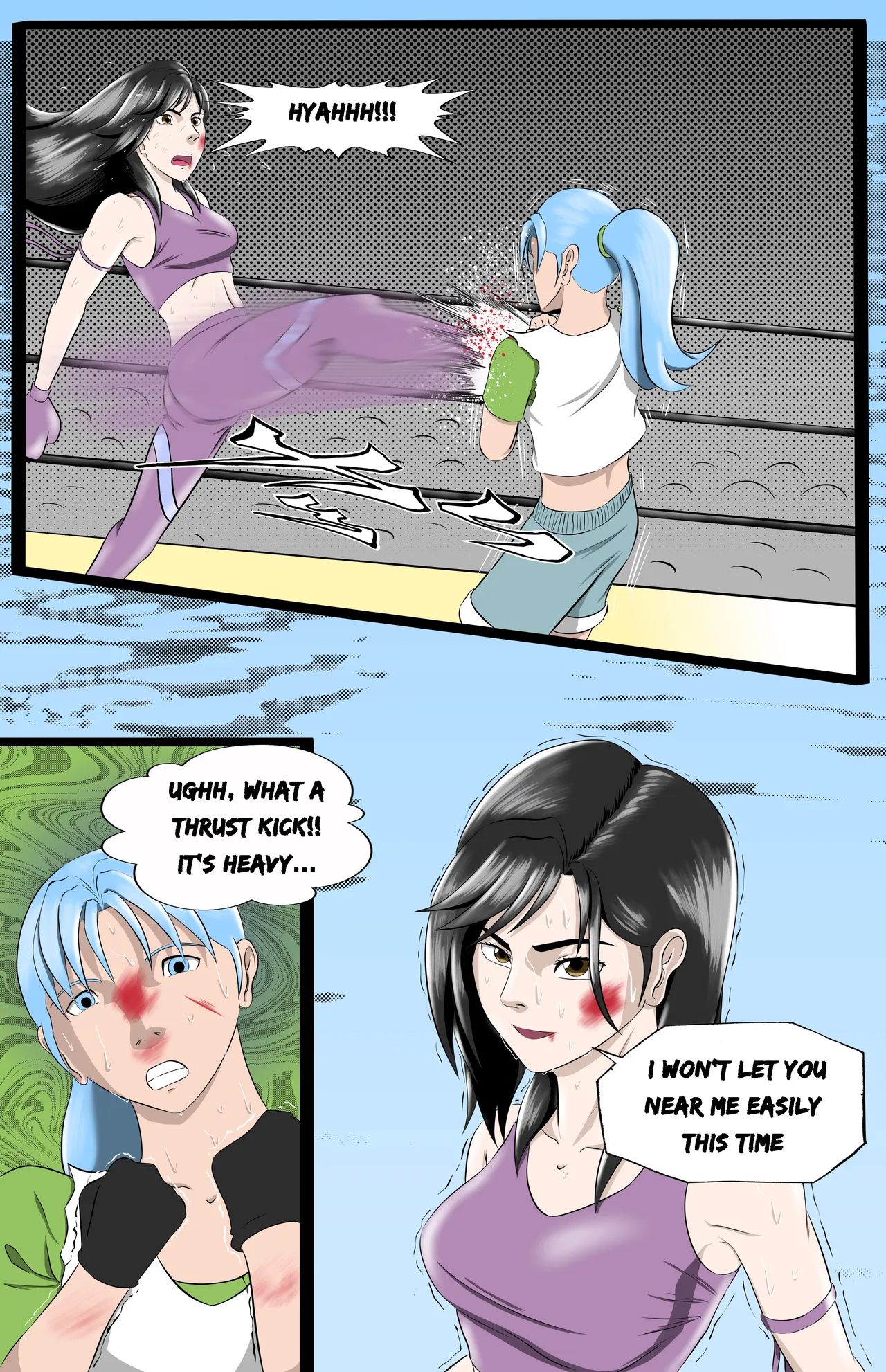Early's Rival page 28 - femdom ryona hentai manga - read online free